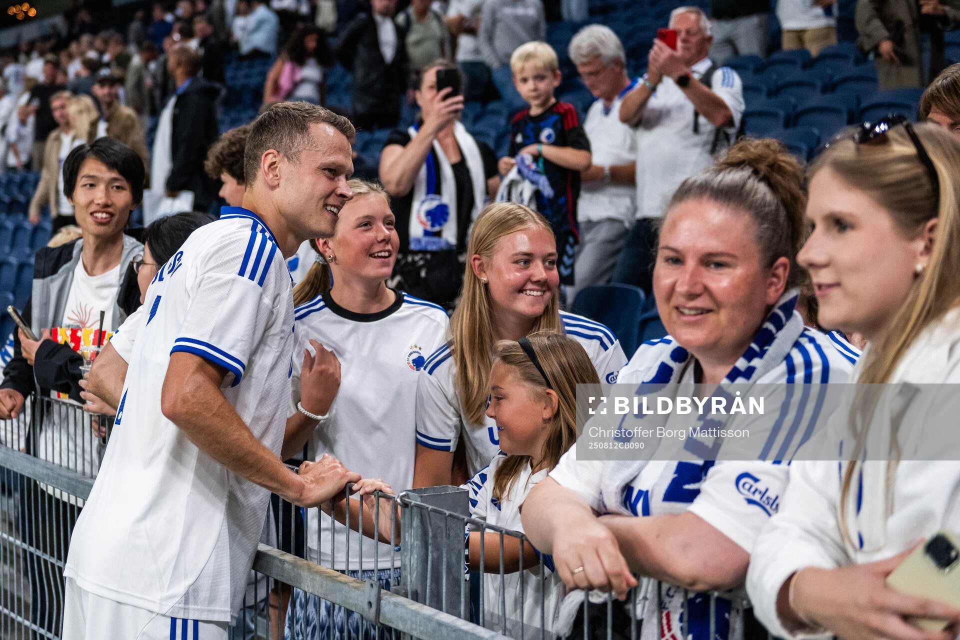 Viktor Claesson of FC Copenhagen aftetr the UEFA Champions
