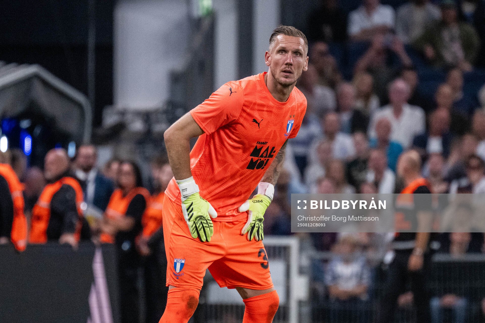 goalkeeper Robin Olsen of Malmö FF