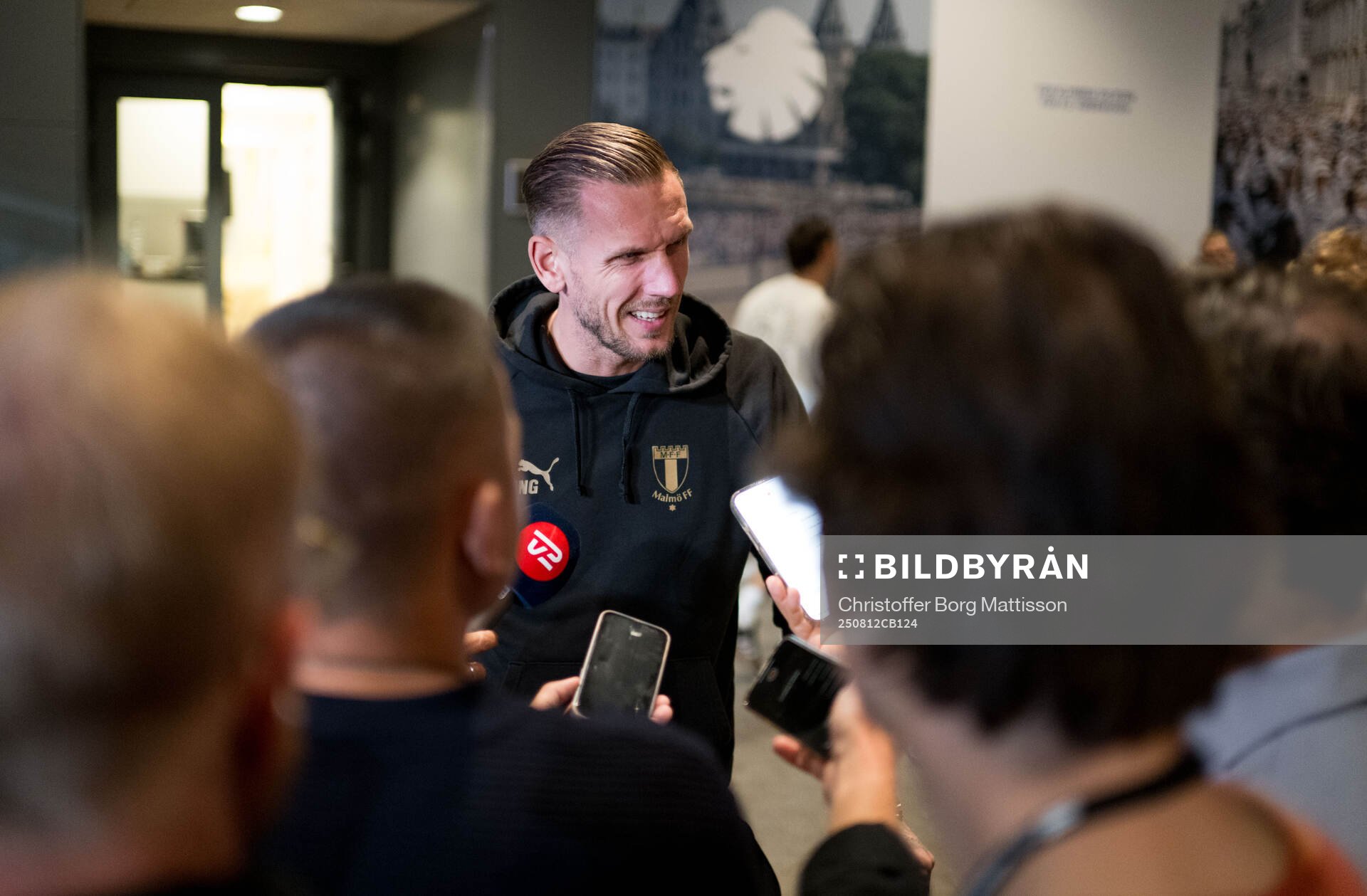 Goalkeeper Robin Olsen of Malmö FF