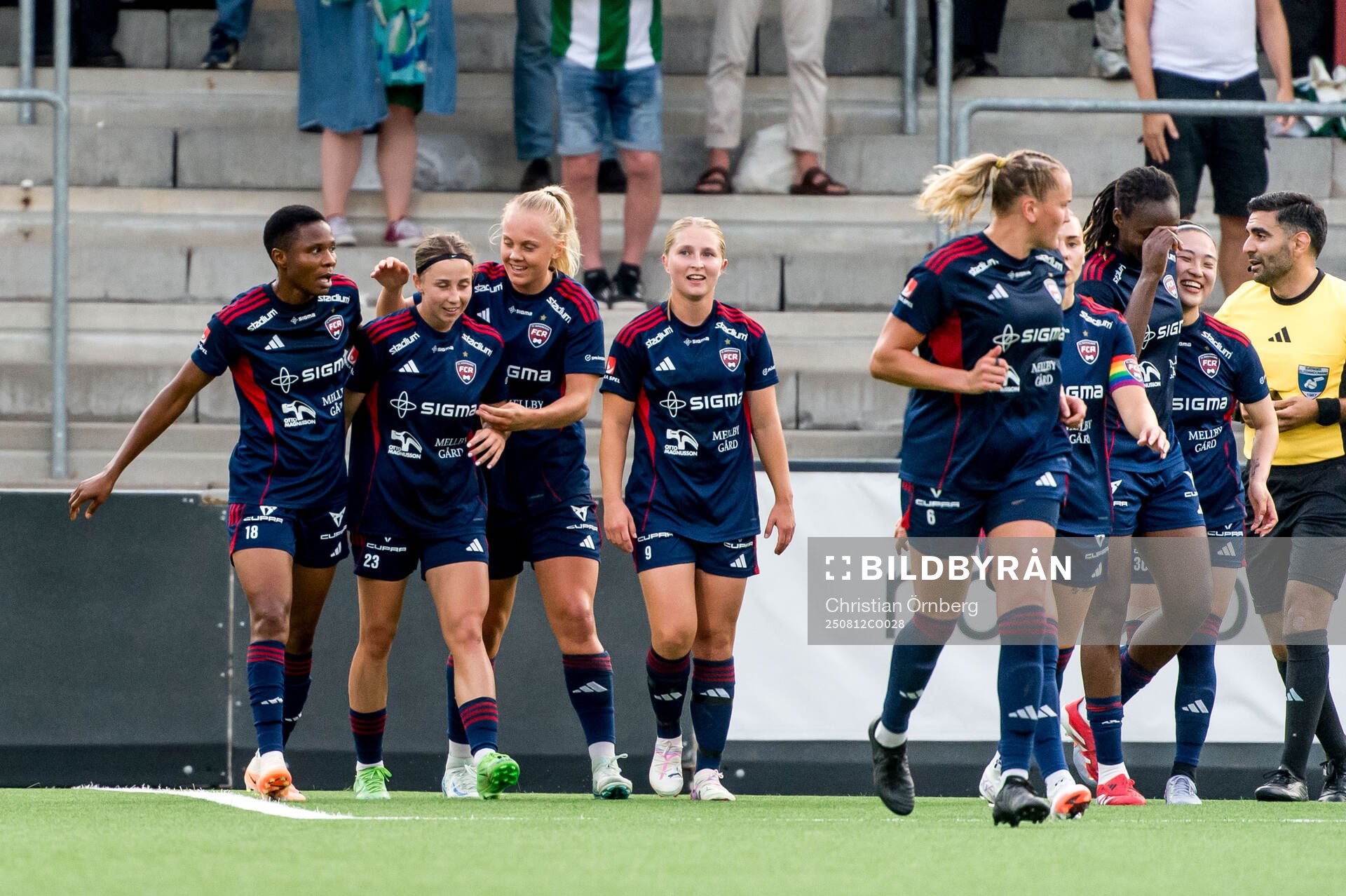 Rosengårds Anam Imo jublar