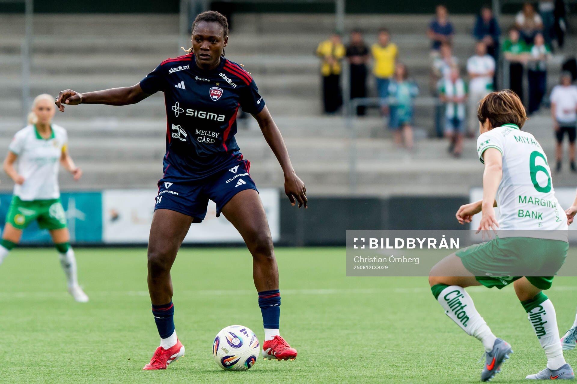 Rosengårds Anam Imo och Hammarbys Asato Miyagawa
