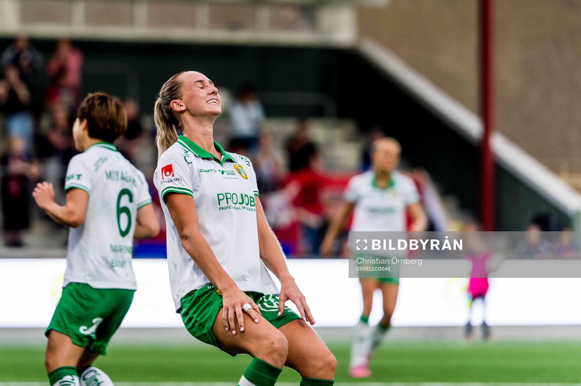 Hammarbys Ellen Wangerheim deppar