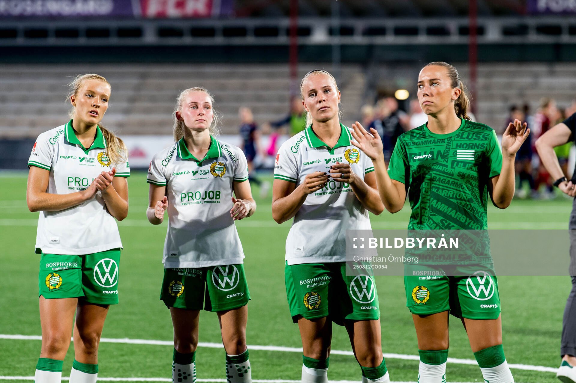Hammarbys spelare deppar