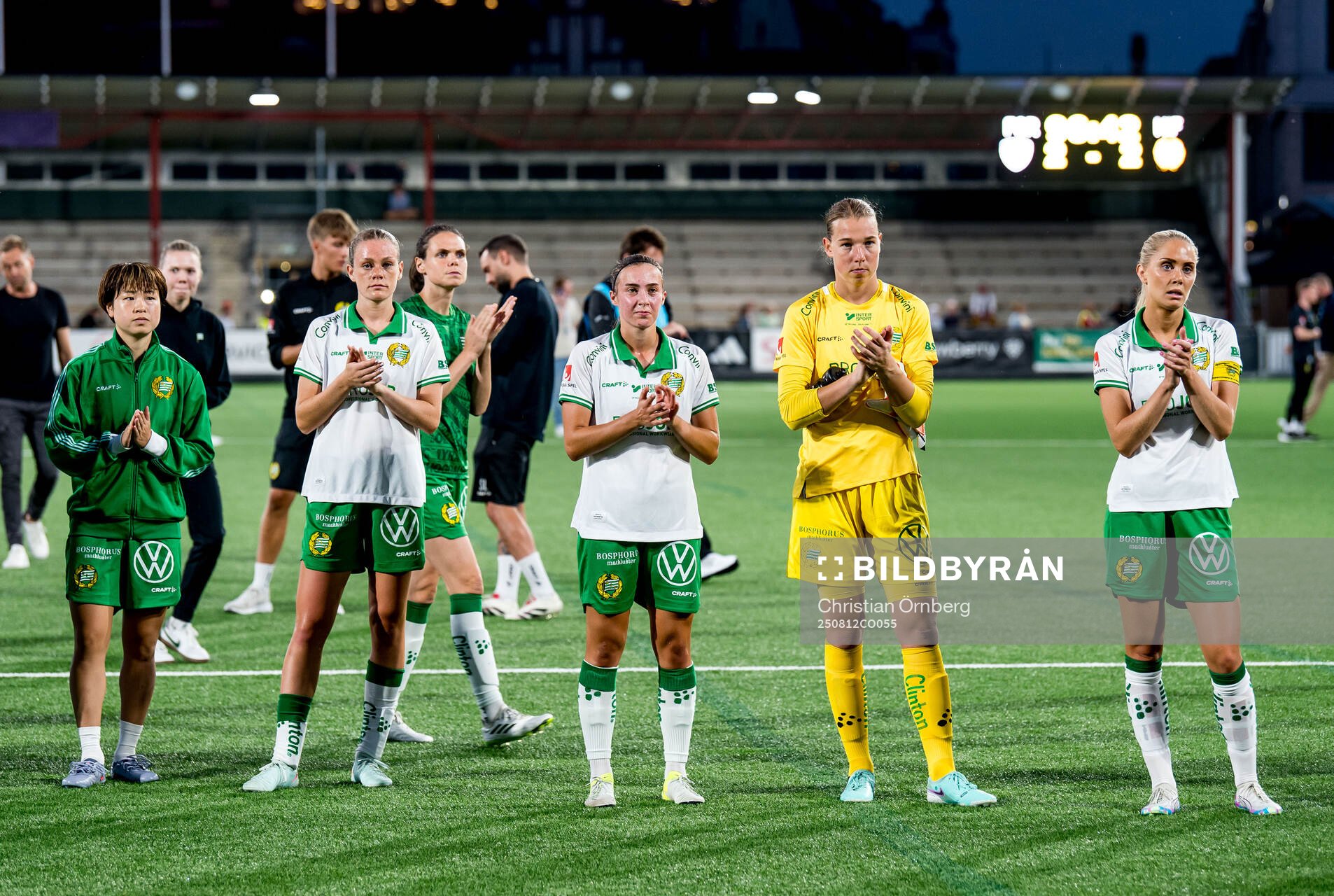 Hammarbys spelare deppar