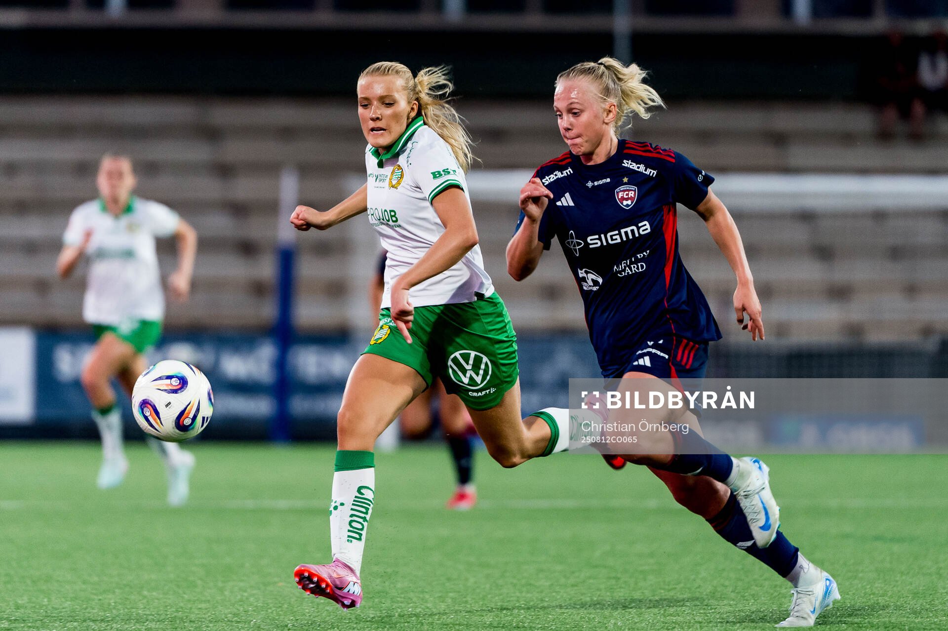 Hammarbys Smilla Holmberg och Rosengårds Molly Johansson