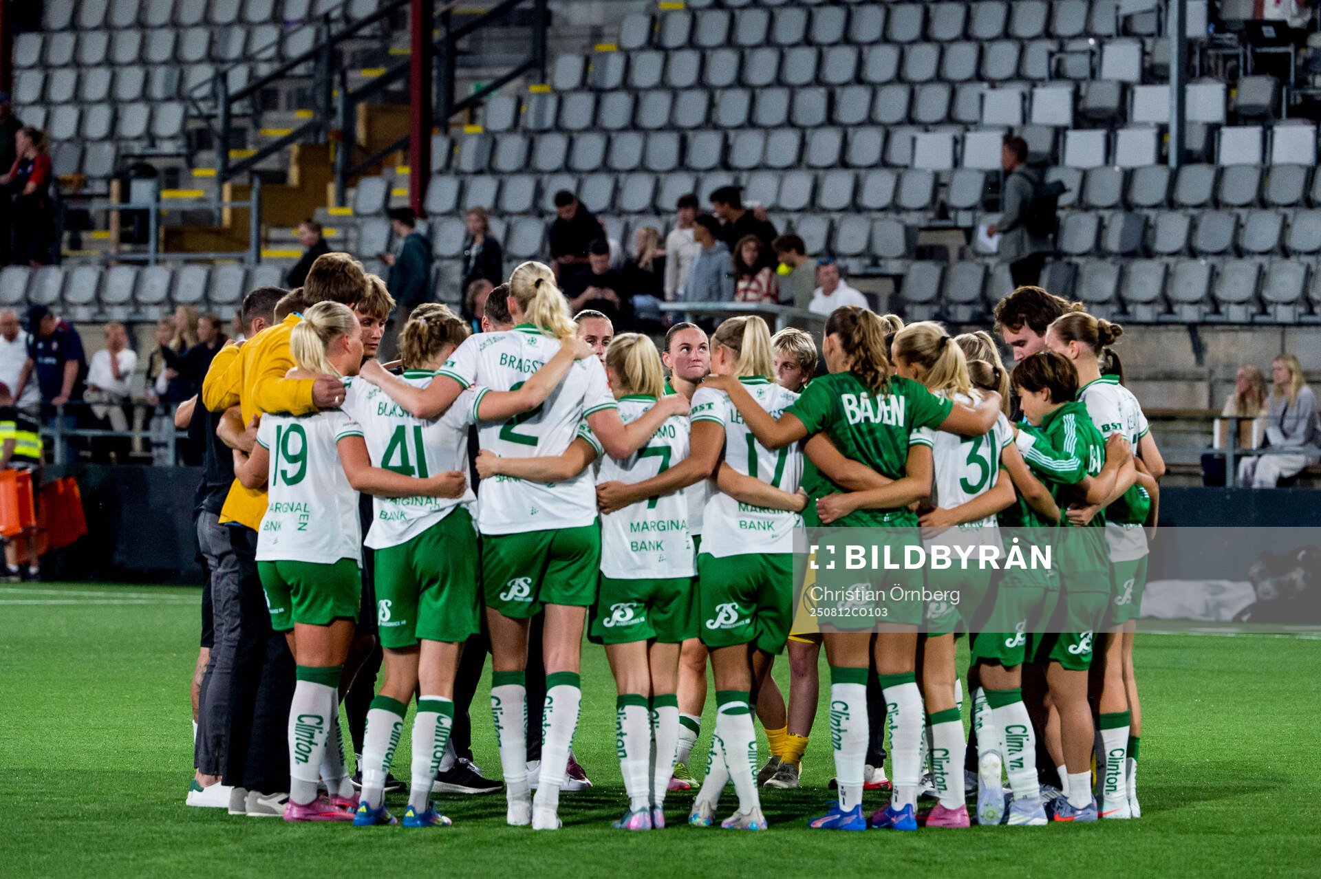 Hammarbys spelare deppar