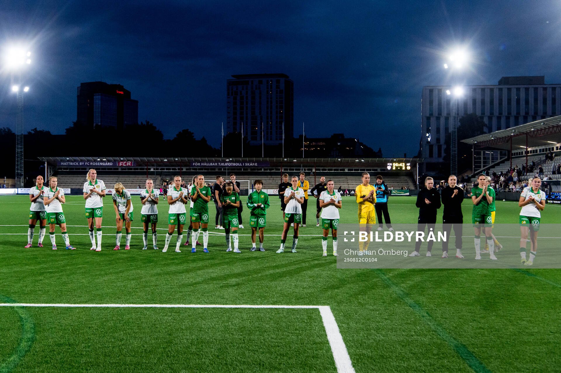 Hammarbys spelare deppar