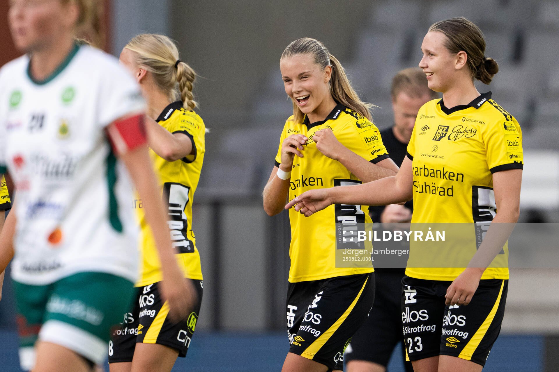 Elfsborgs Mollie Josefsson jublar 1-0