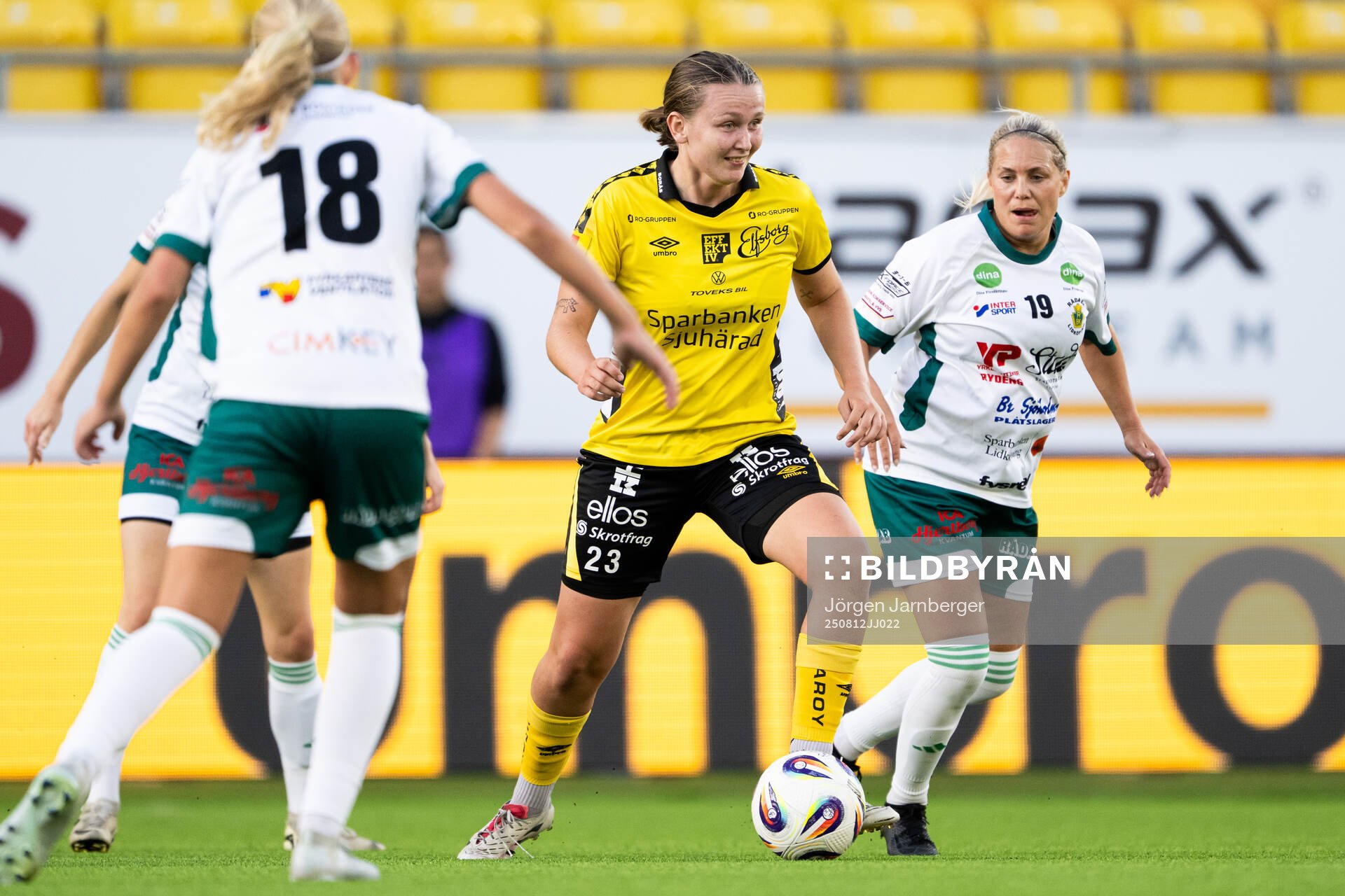 Elfsborgs Ellen Nilsson och Rådas Caroline Berling