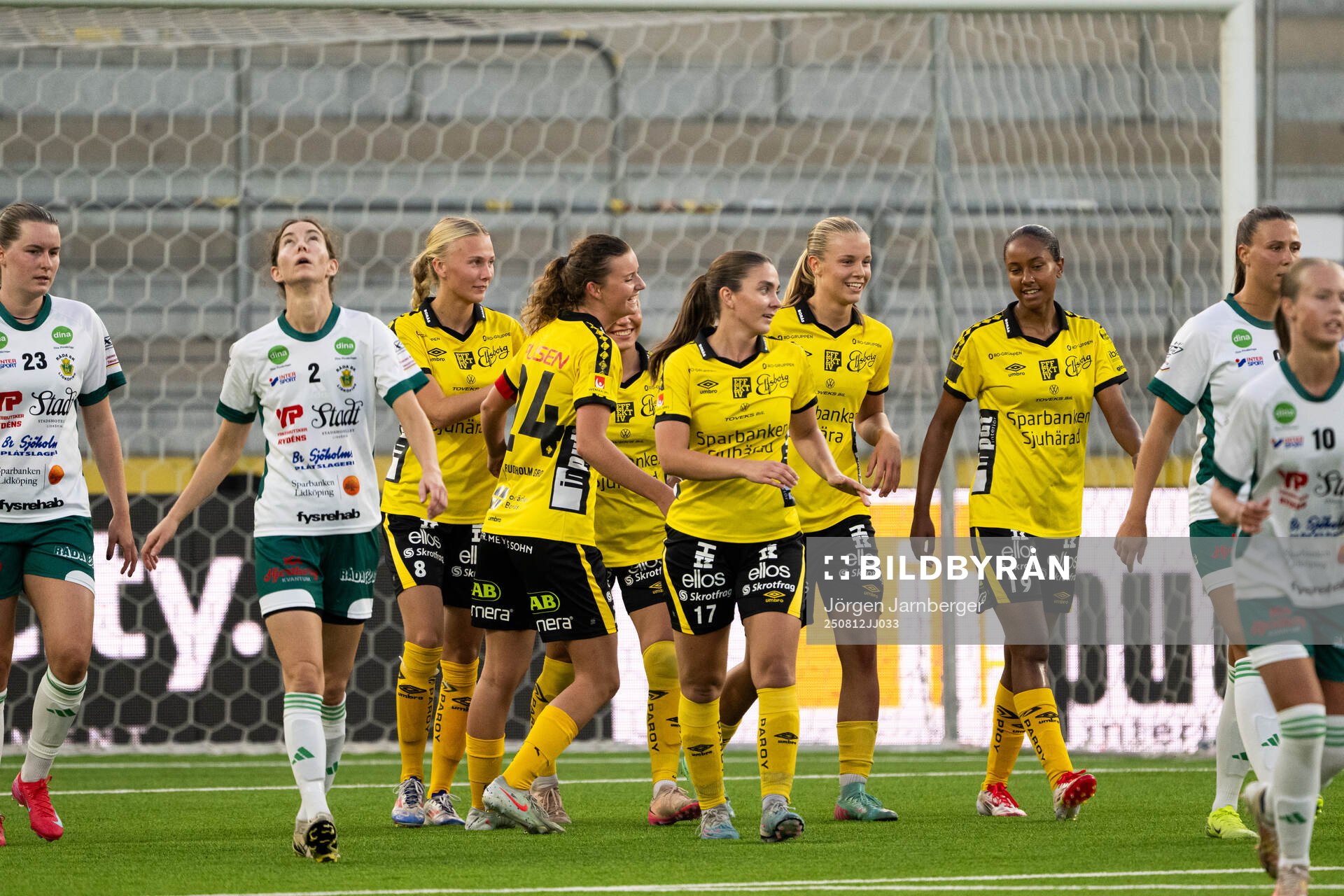 Elfsborgs spelare jublar