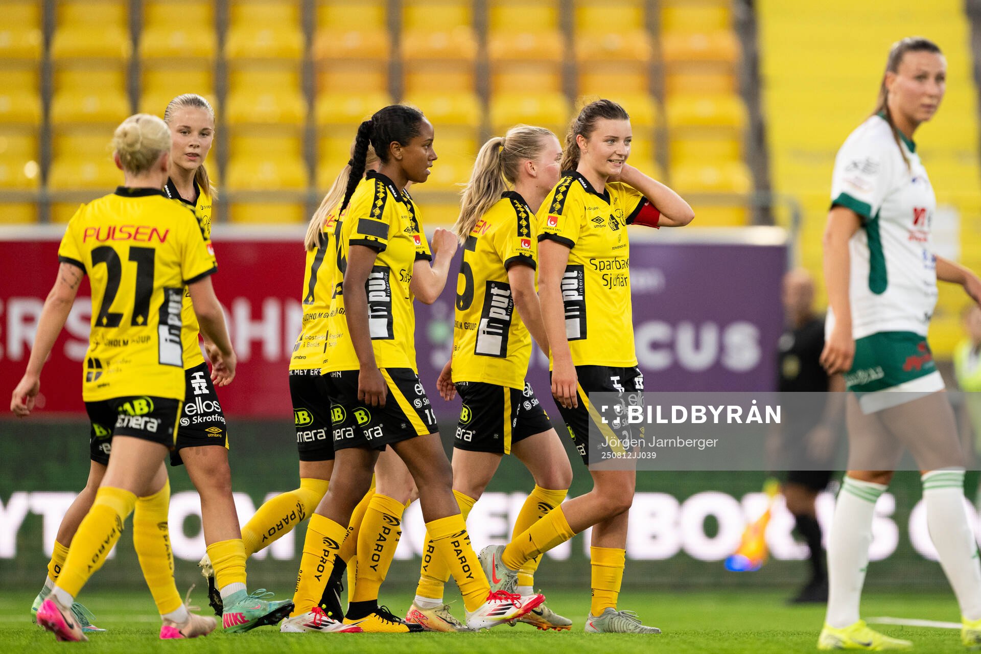 Elfsborgs Ida Backlund jublar