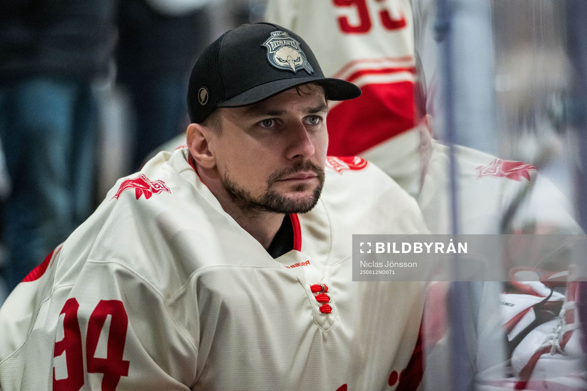 Malmö Redhawks målvakt Marek Langhamer