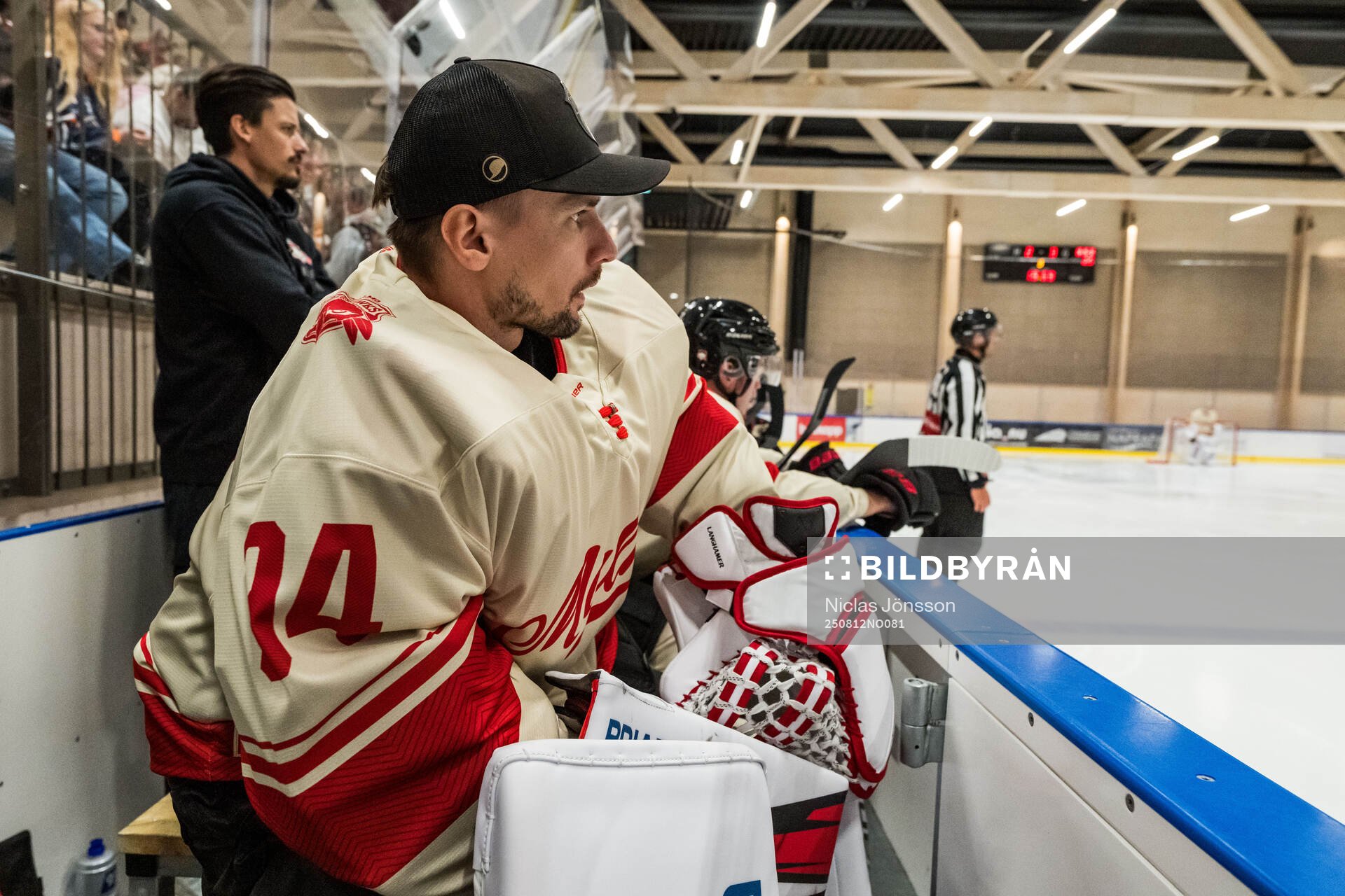 Malmö Redhawks målvakt Marek Langhamer