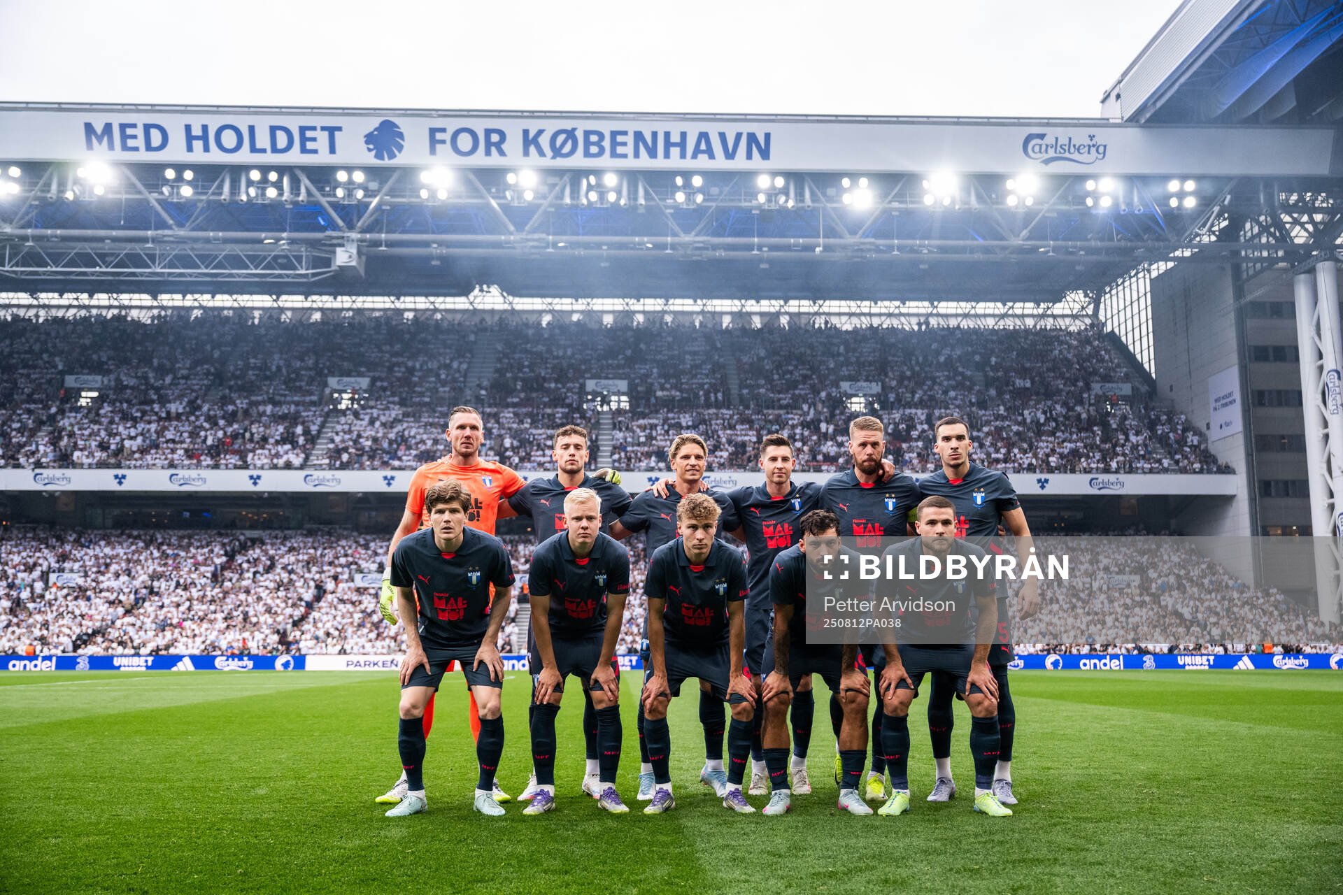 The starting eleven of Malmö FF