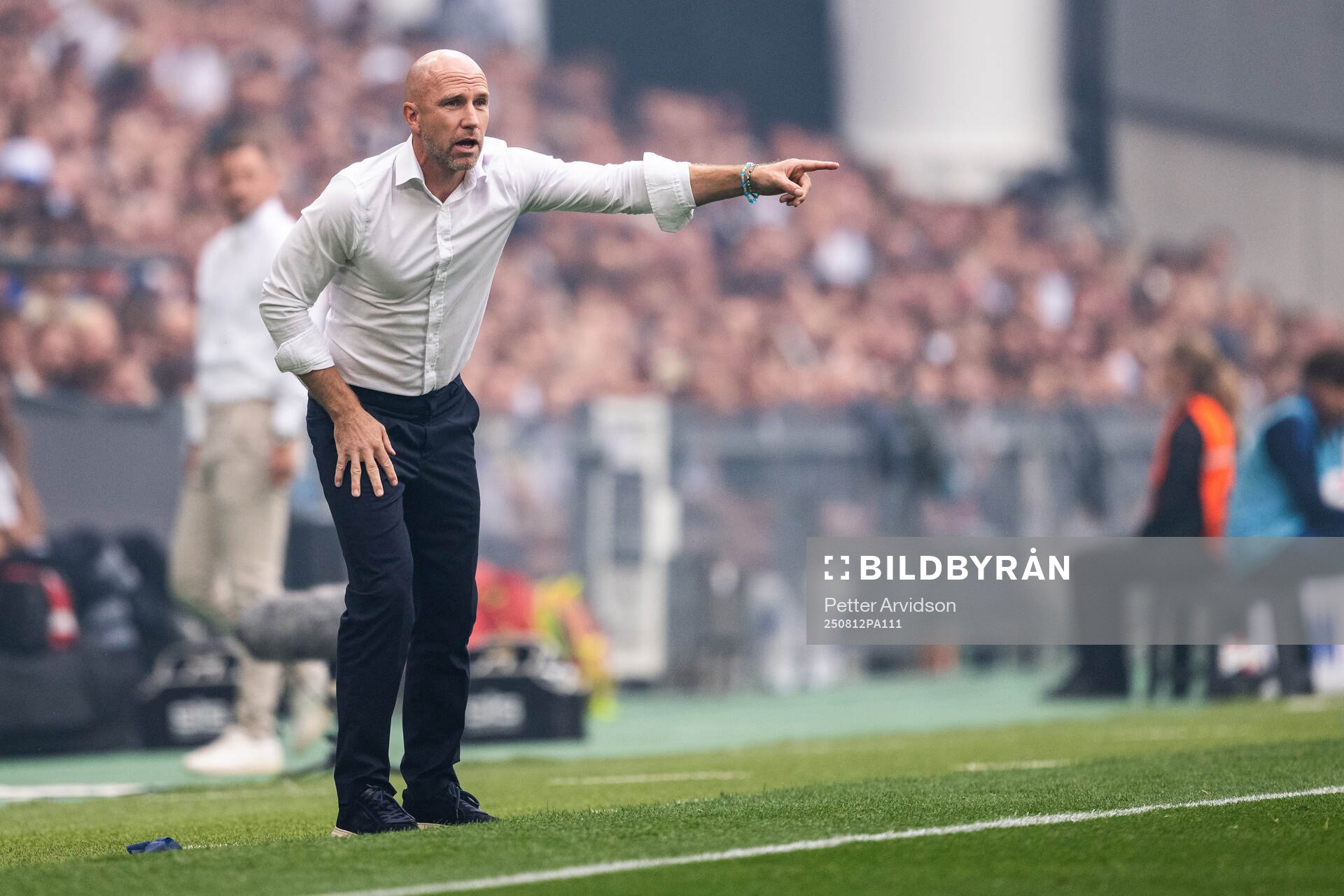 Head coach Henrik Rydström  of Malmö FF