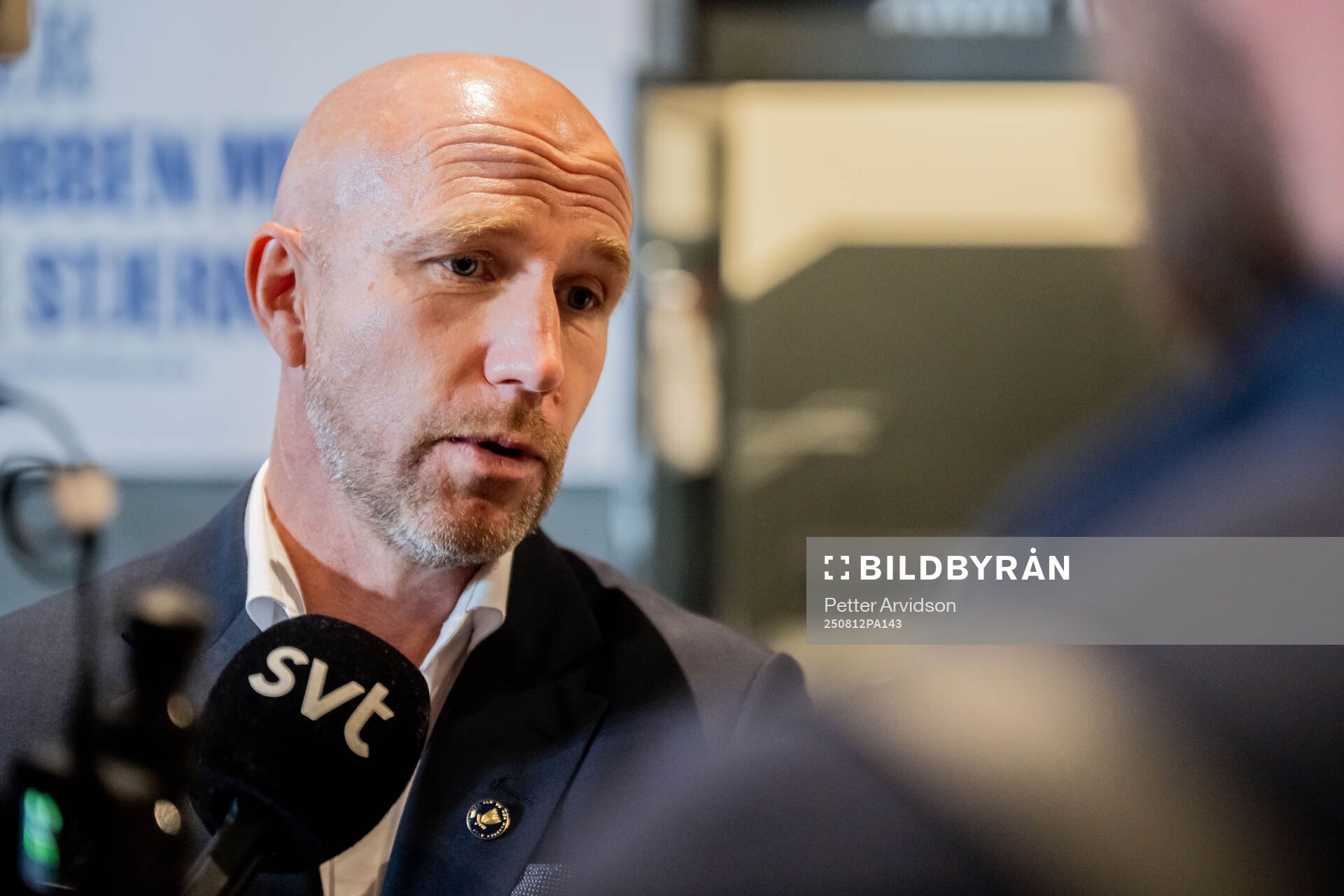 Head coach Henrik Rydström of Malmö FF is being