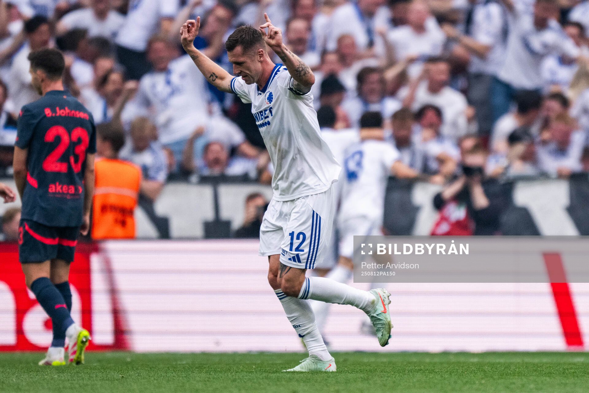 Lukas Lerager of FC Copenhagen celebrate
