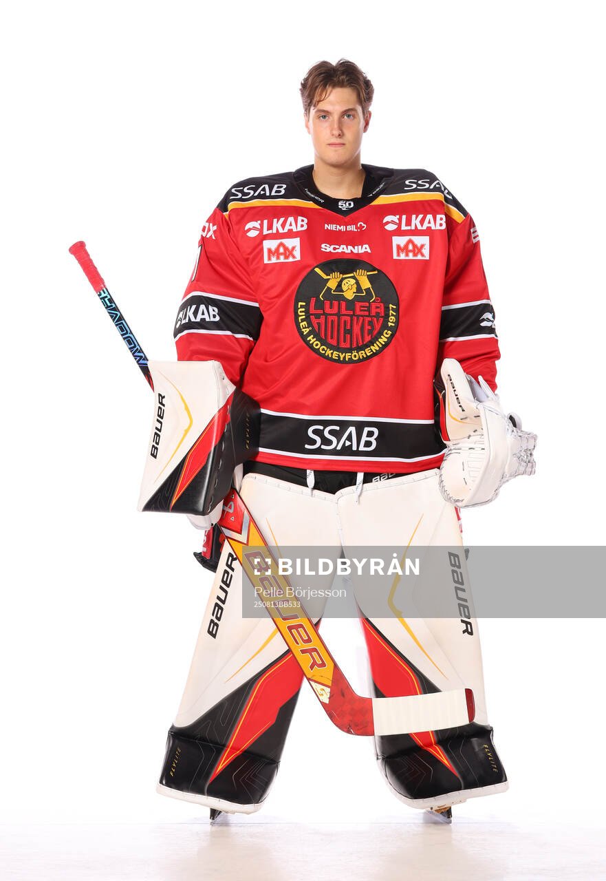 Luleås målvakt Isak Sörqvist