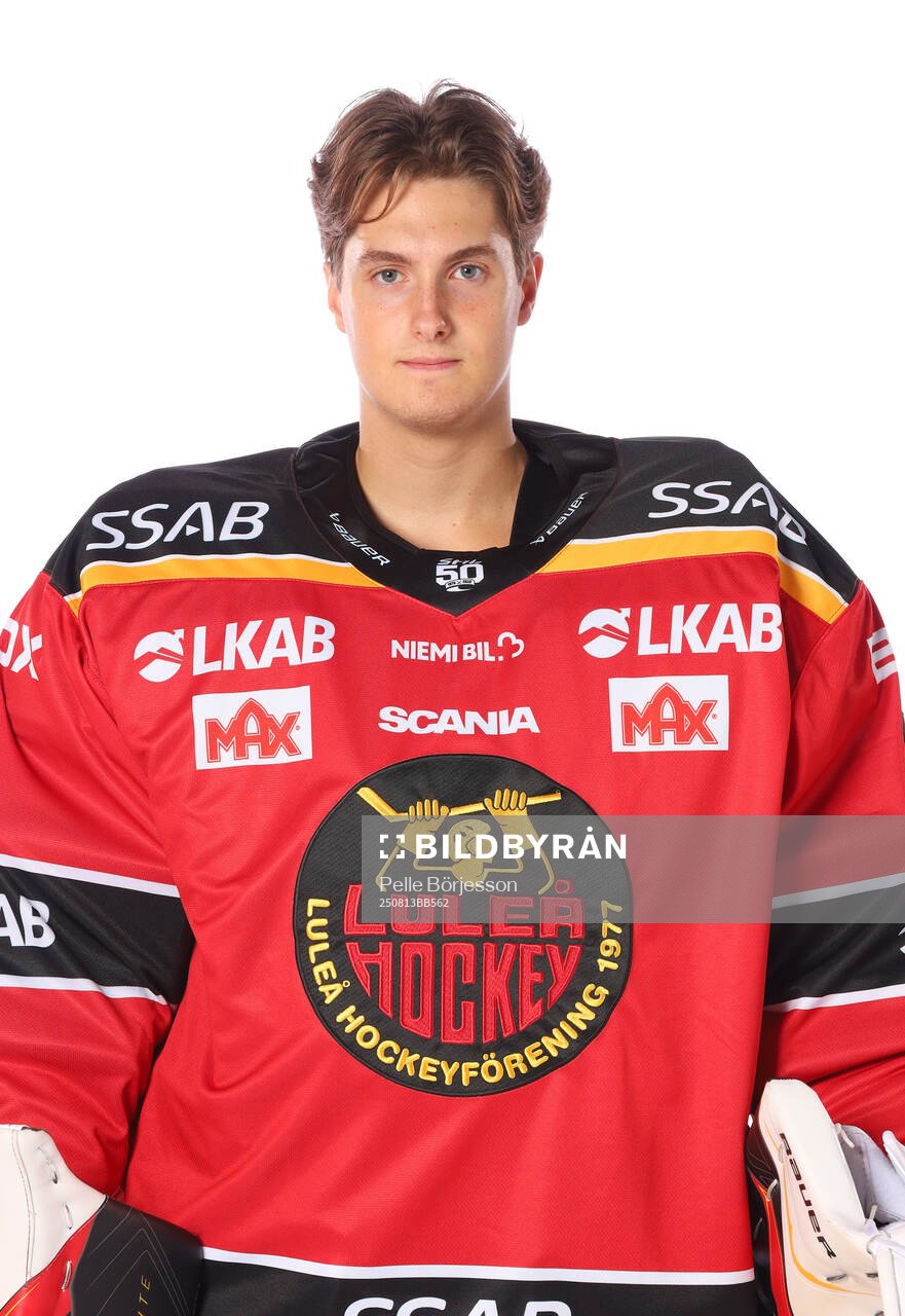 Luleås målvakt Isak Sörqvist