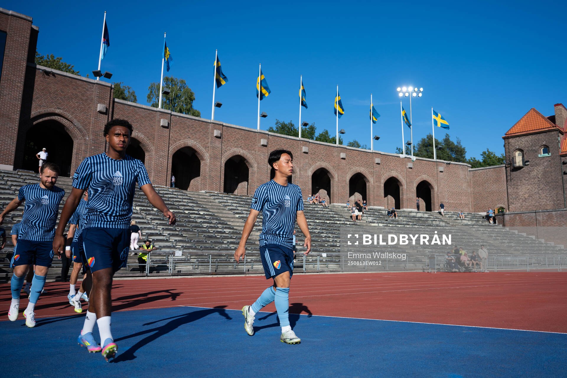 Djurgårdens Isak Alemayehu Mulugeta och Keita Kosugi