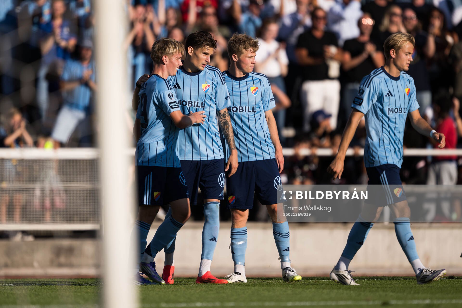 Djurgårdens Nino Zugelj jublar