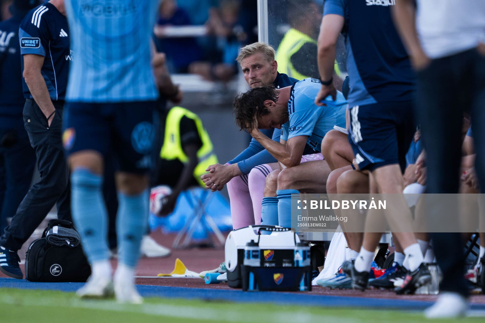 Djurgårdens Albin Ekdal deppar