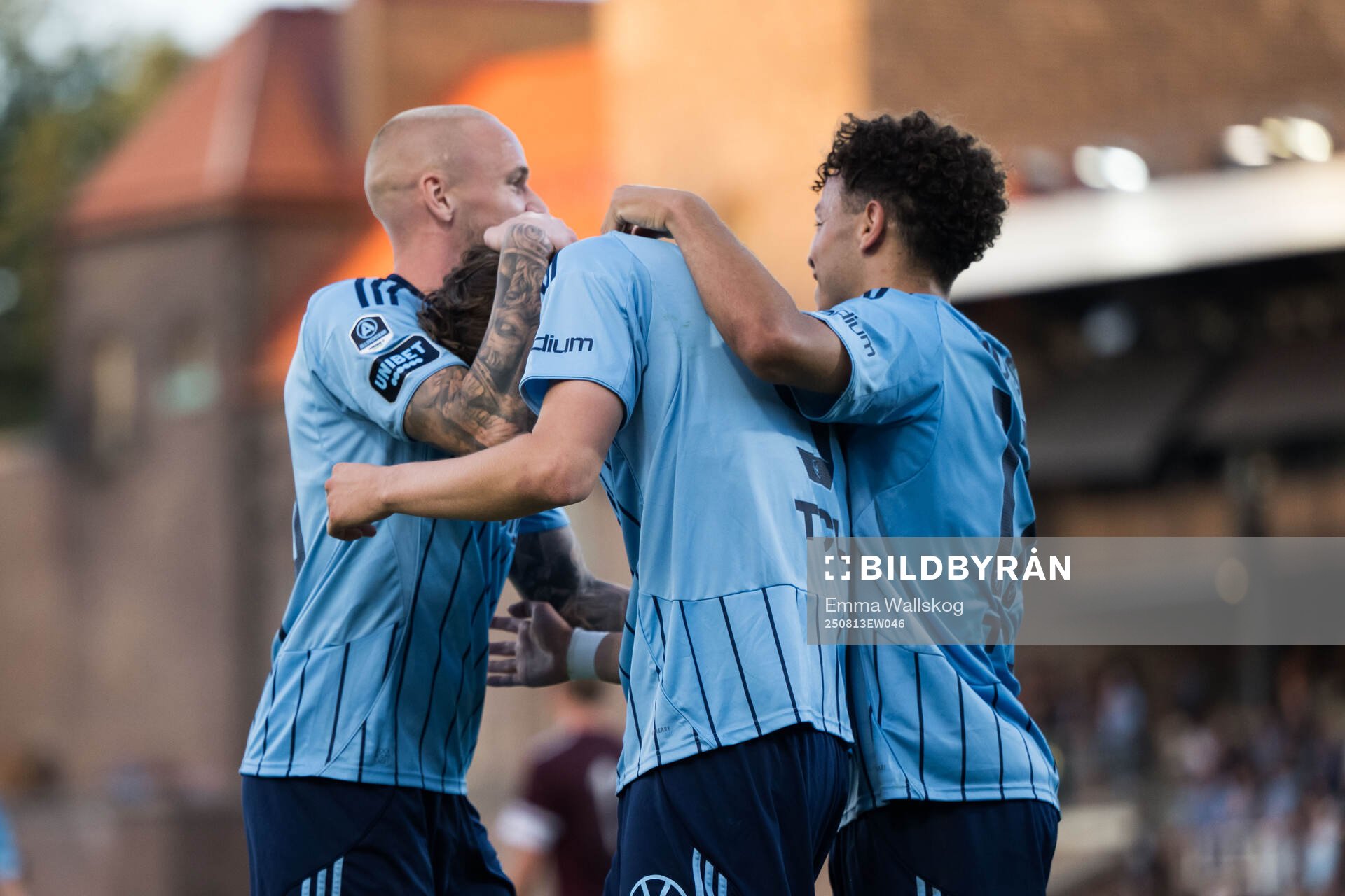 Djurgårdens Adam Ståhl, August Priske Flyger och Mikael