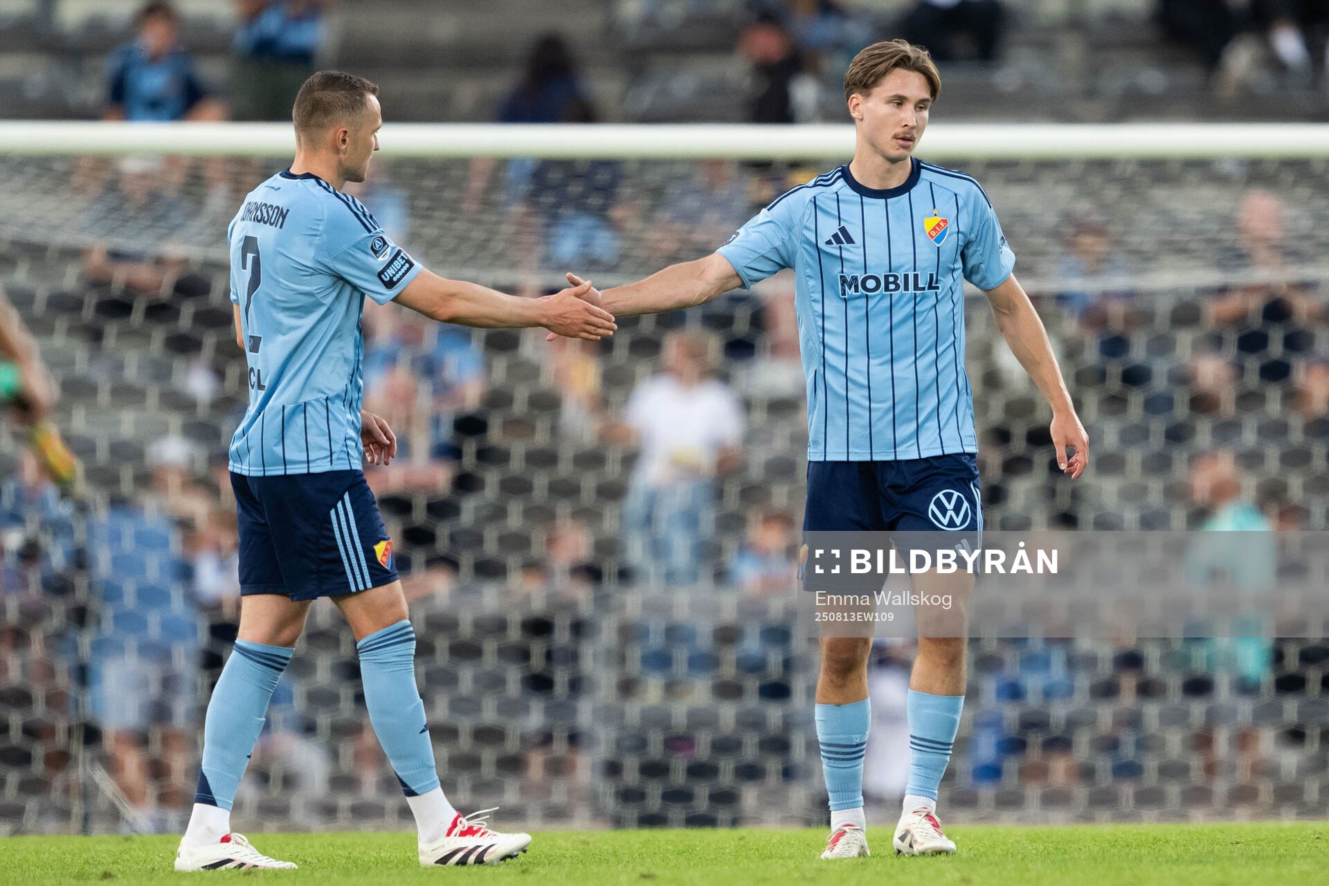 Djurgårdens Piotr Johansson och Miro Tenho