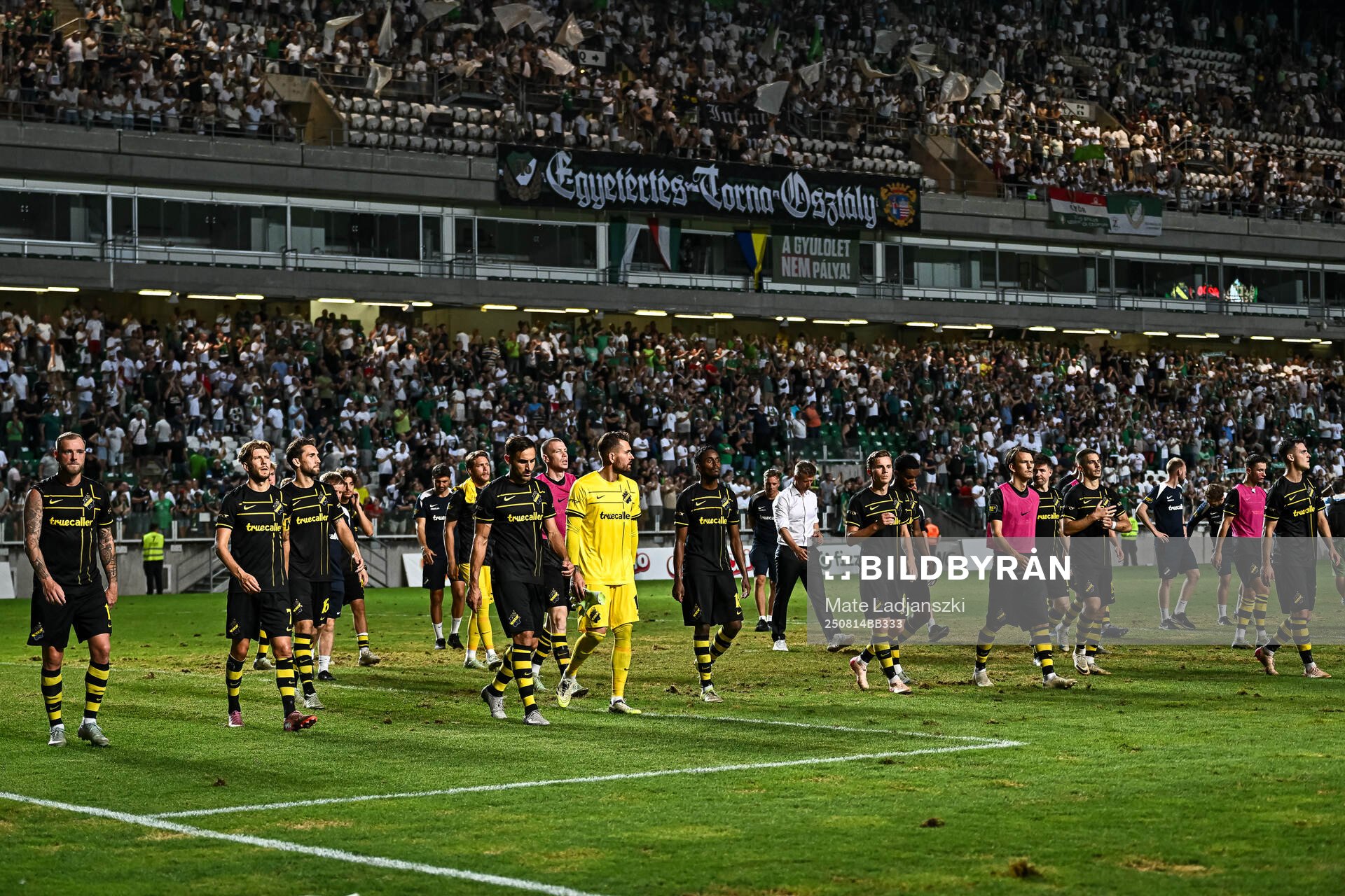 Players of AIK look dejected