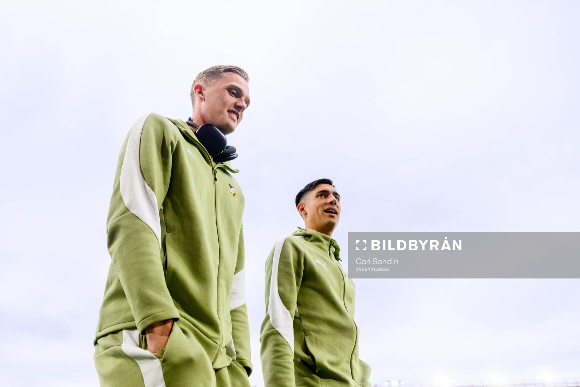 Olle Samuelsson and Danilo Al-Saed of Häcken