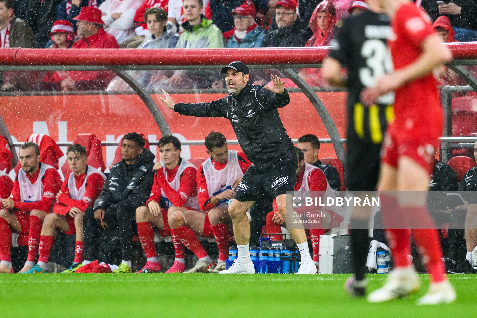 Coach Freyr Alexandersson of Brann
