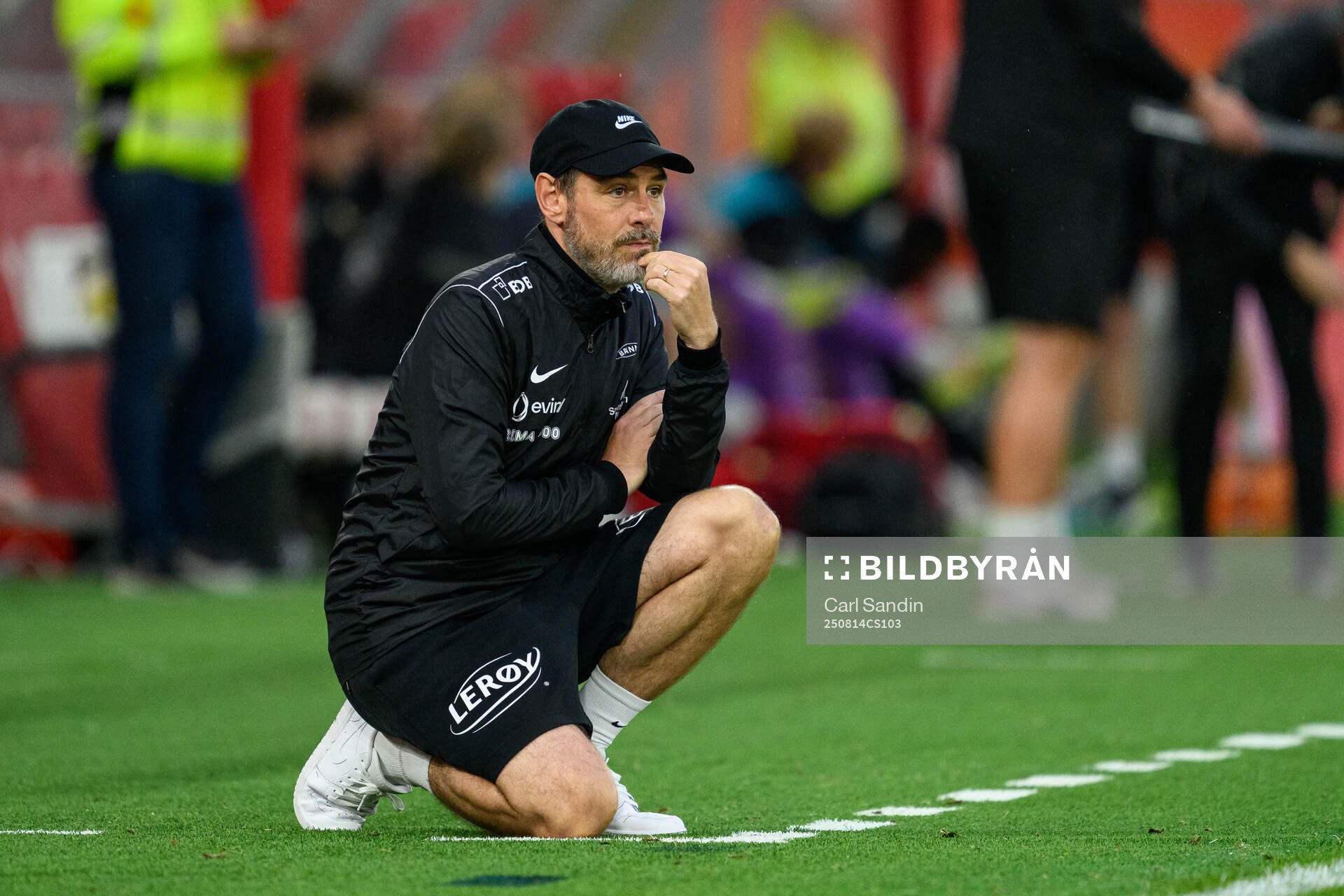 Coach Freyr Alexandersson of Brann