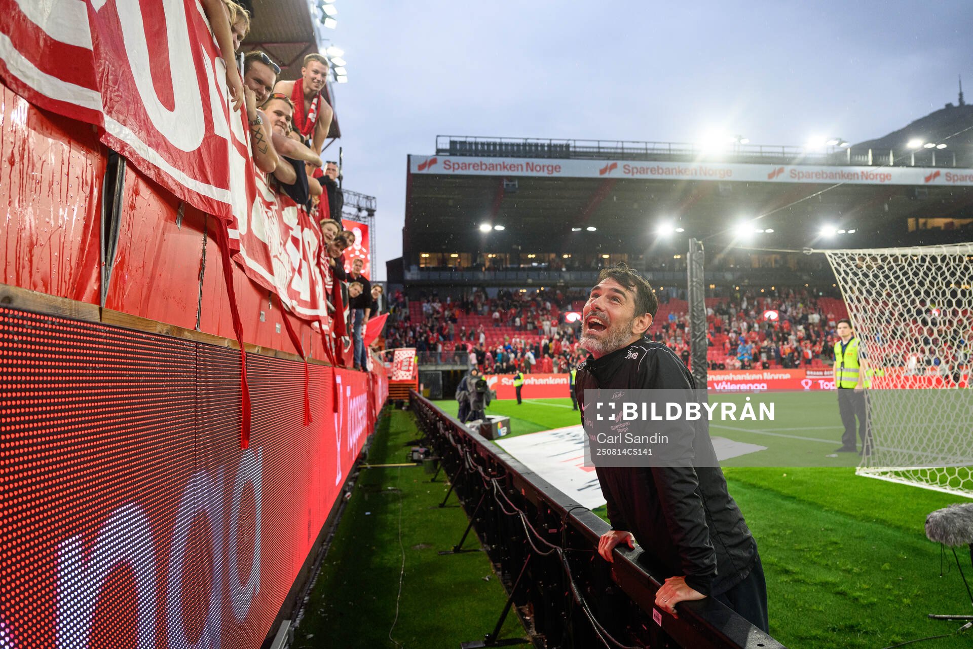 Coach Freyr Alexandersson of Brann