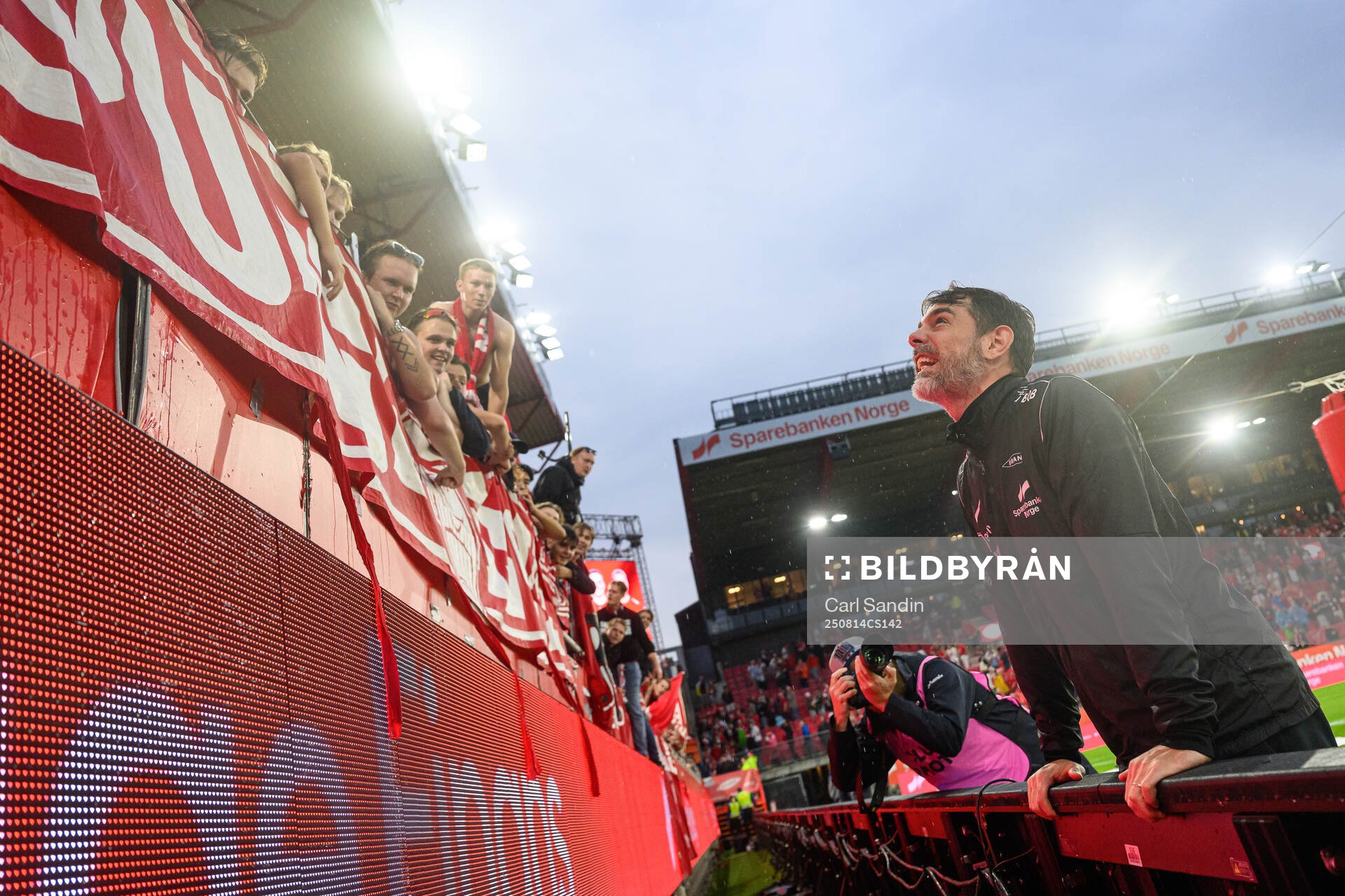 Coach Freyr Alexandersson of Brann