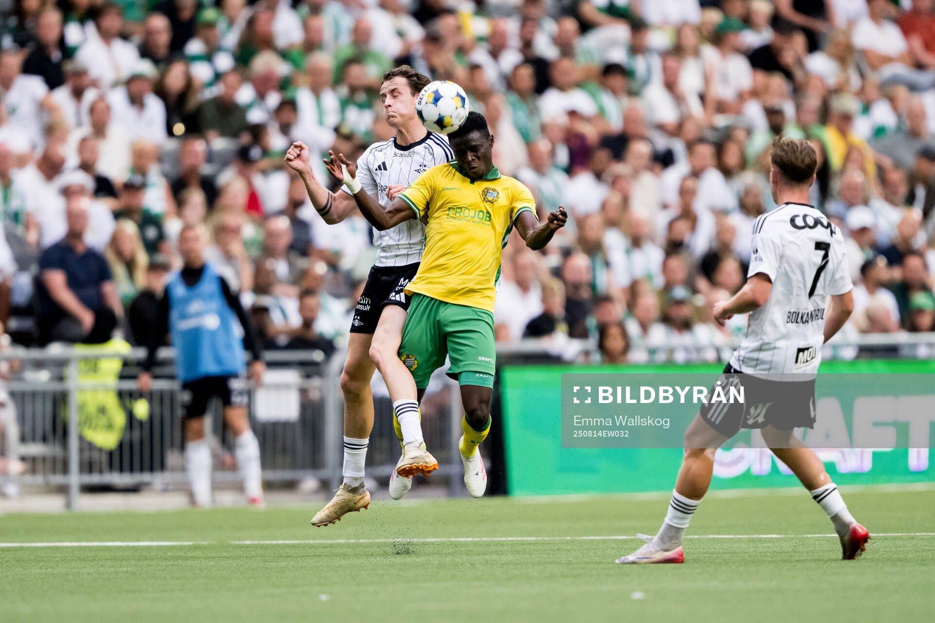 Ole Sæter of Rosenborg and Ibrahima Breze Fofana of