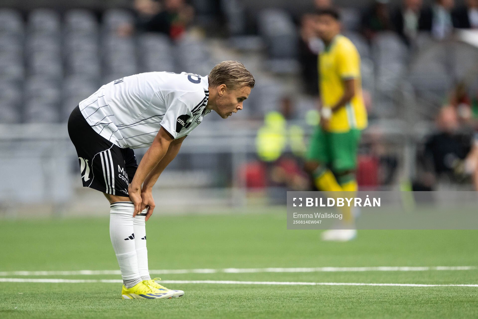 Santeri Väänänen of Rosenborg looks dejected
