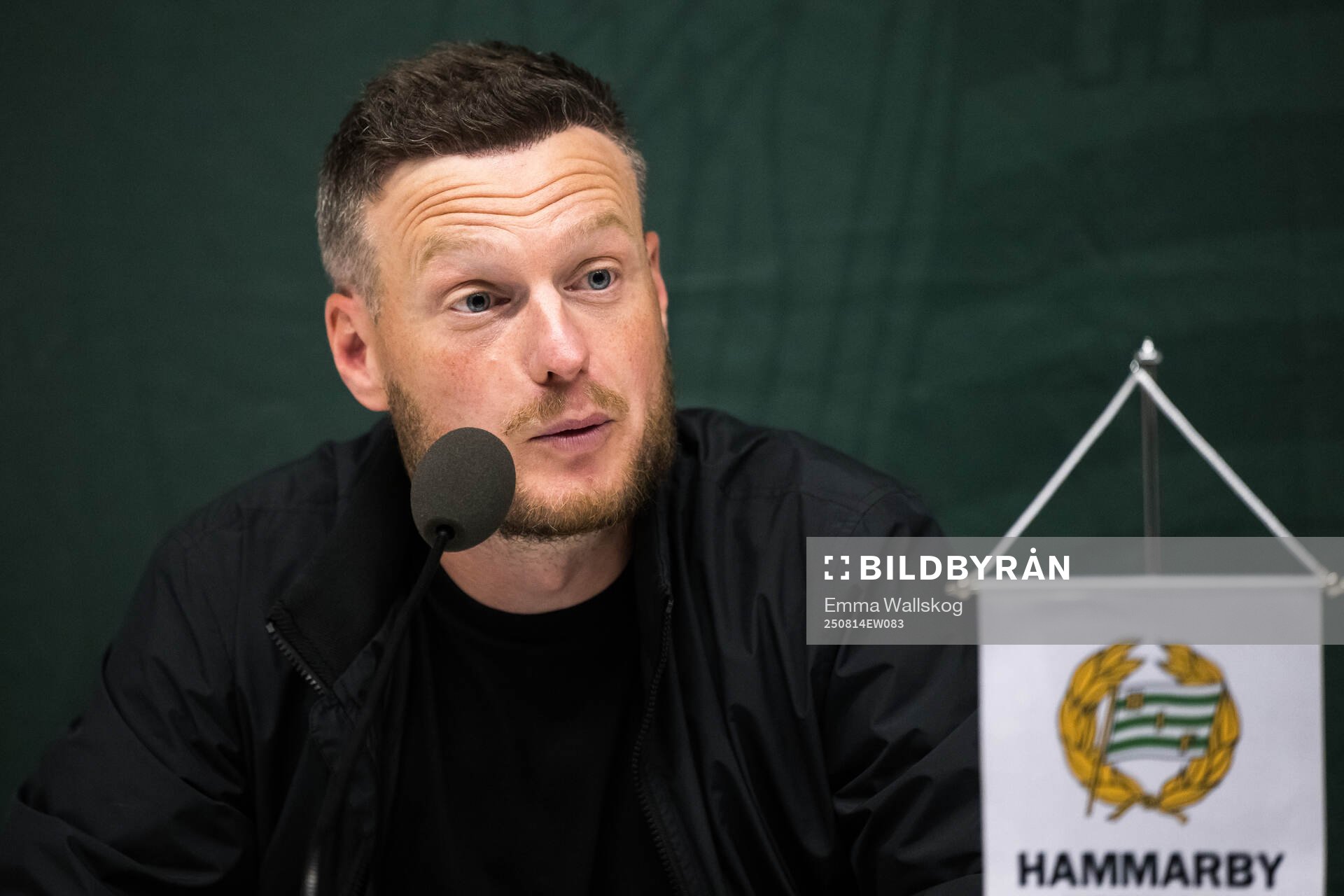 Coach Kim Hellberg of Hammarby