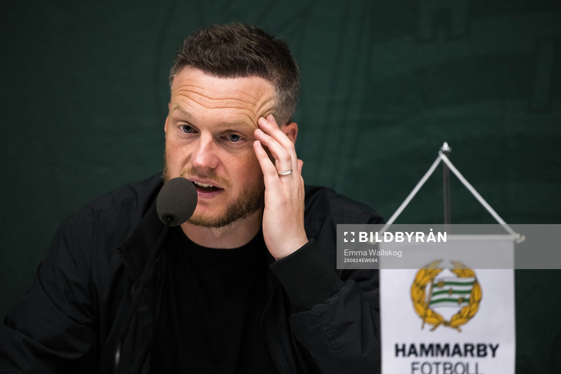 Coach Kim Hellberg of Hammarby