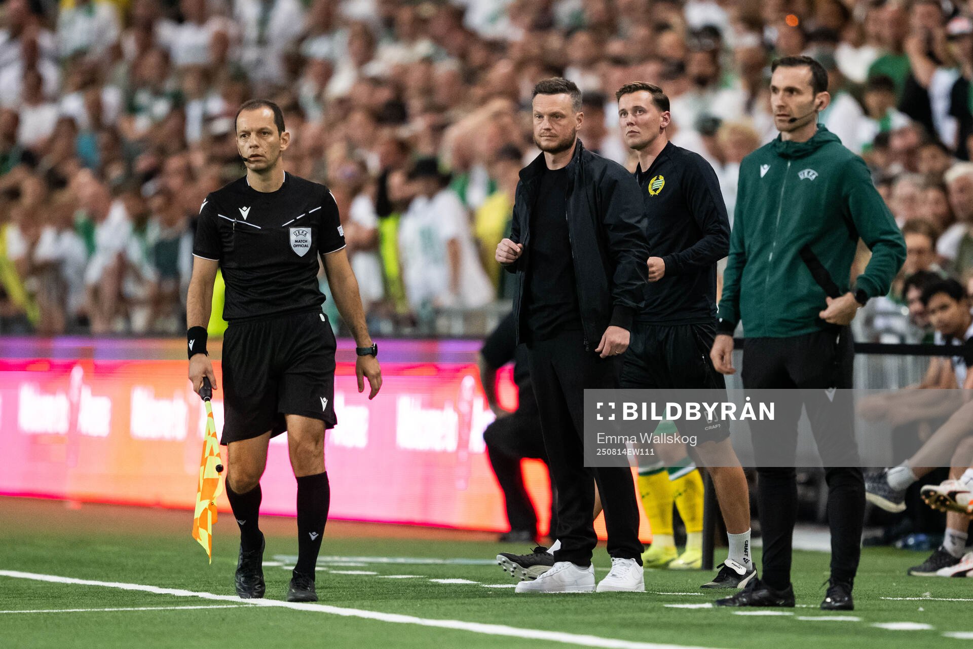 Head coach Kim Hellberg of Hammarby