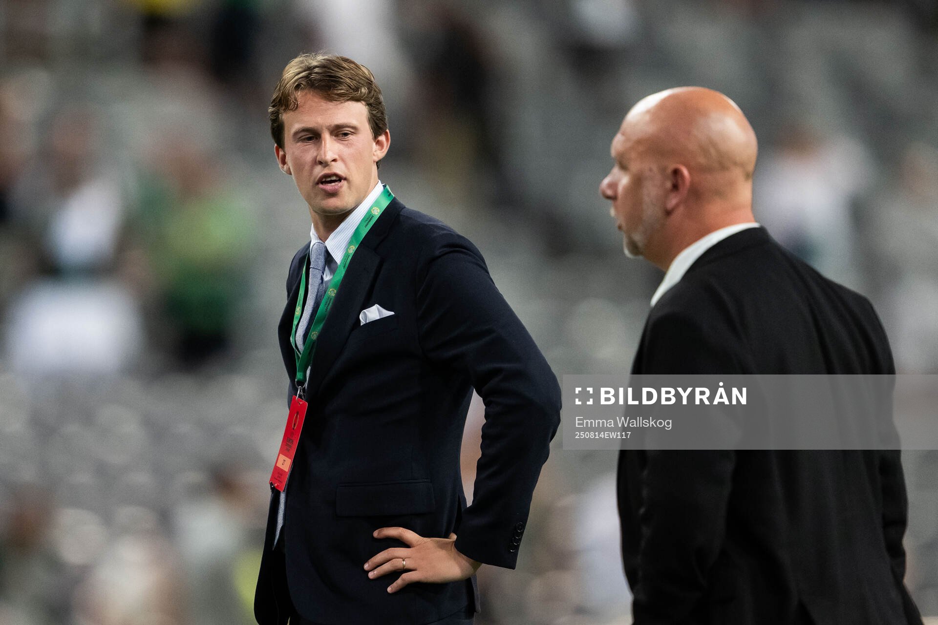 Technical director Adrian von Heijne and sports director
