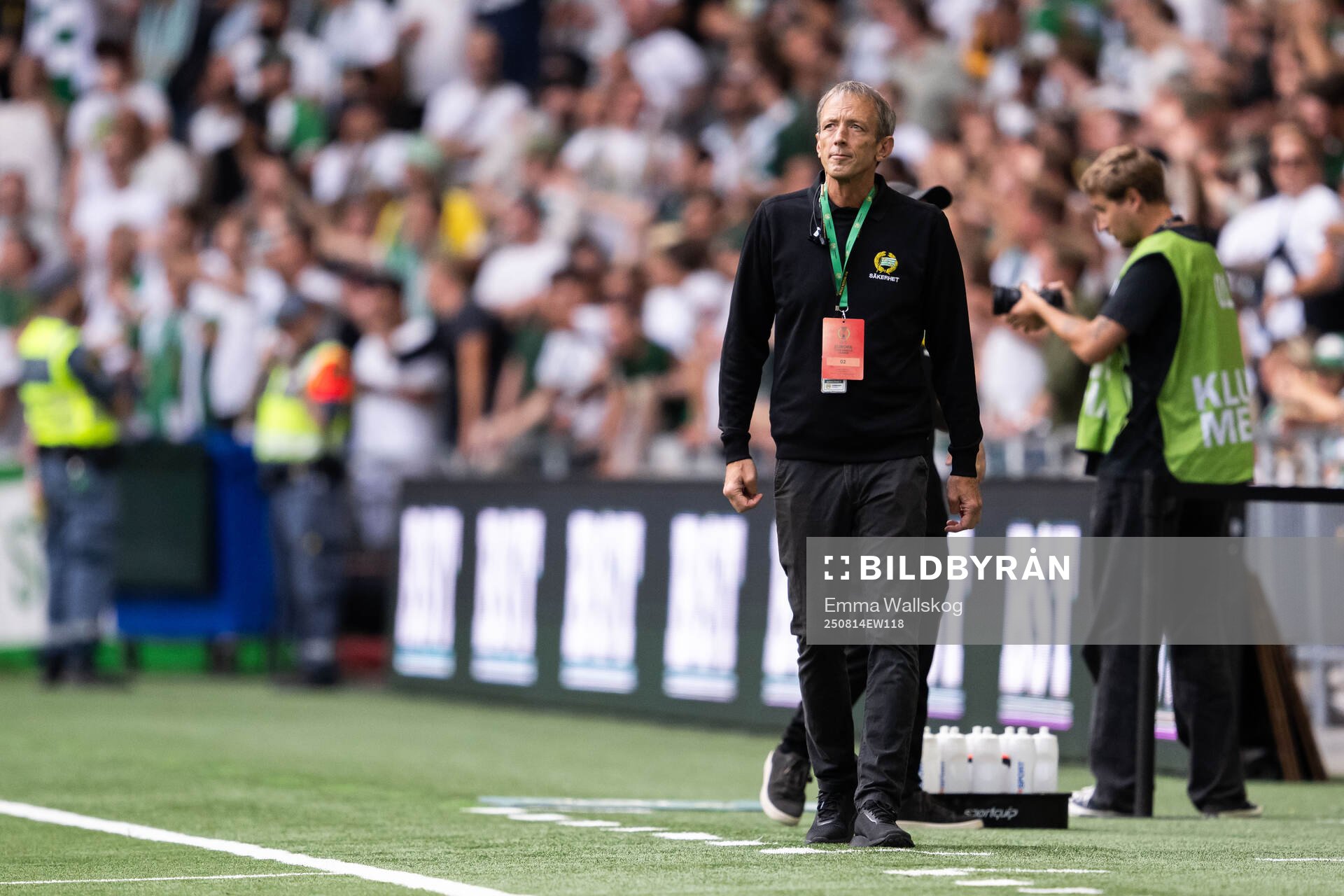 Head of security at Hammarby Göran Rickmer