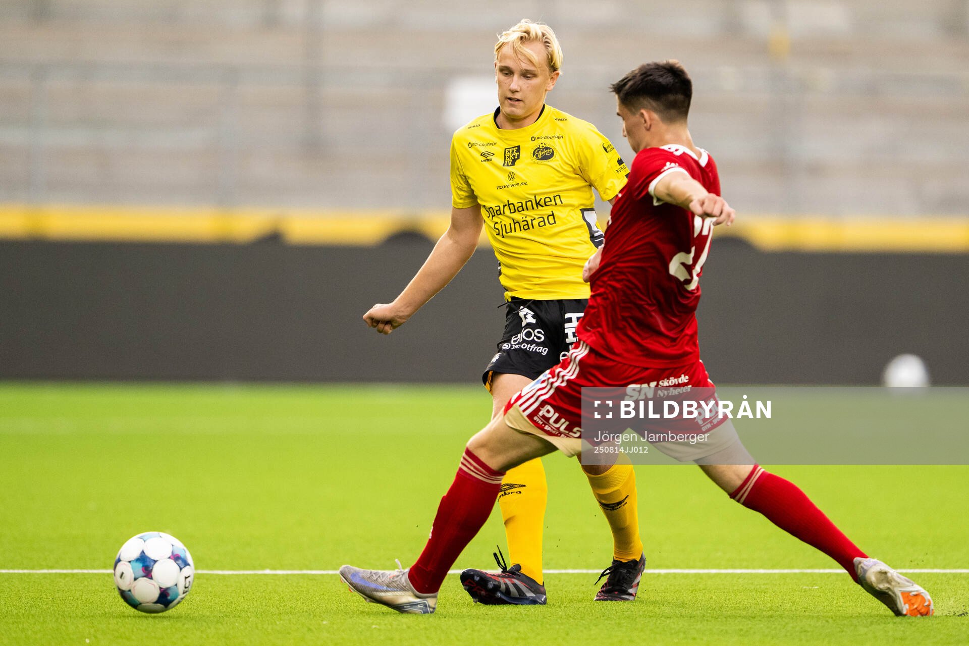 uElfsborgs Kasper Berndtsson nder fotbollsmatchen i DM