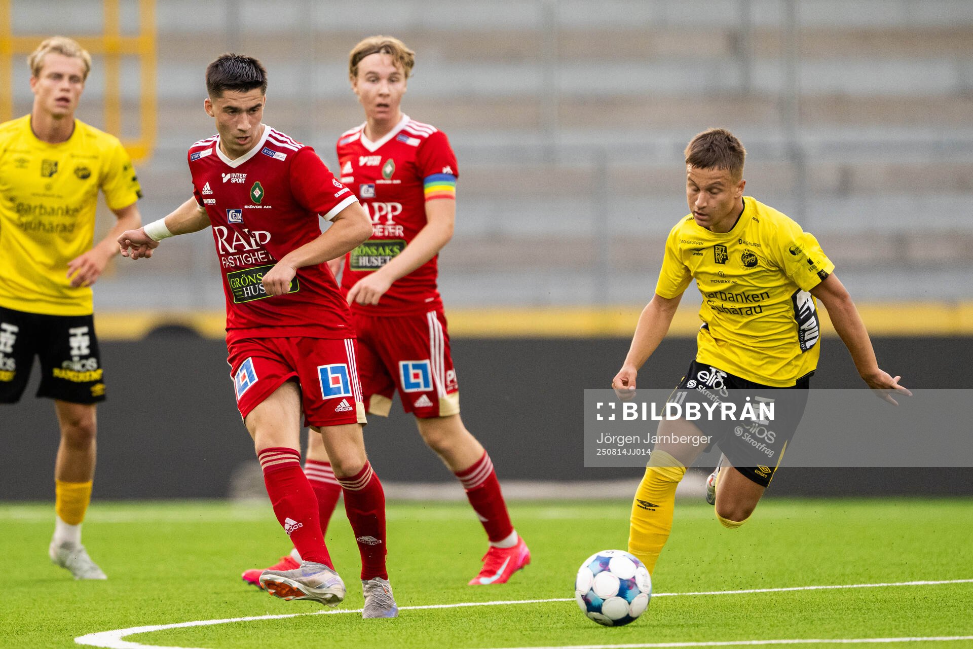Skövde AIKs Valdemar Linnarsson och Elfsborgs Lucas