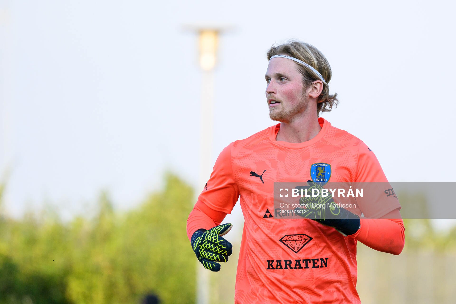 Staffanstorp Uniteds målvakt Alexander Mellesmo