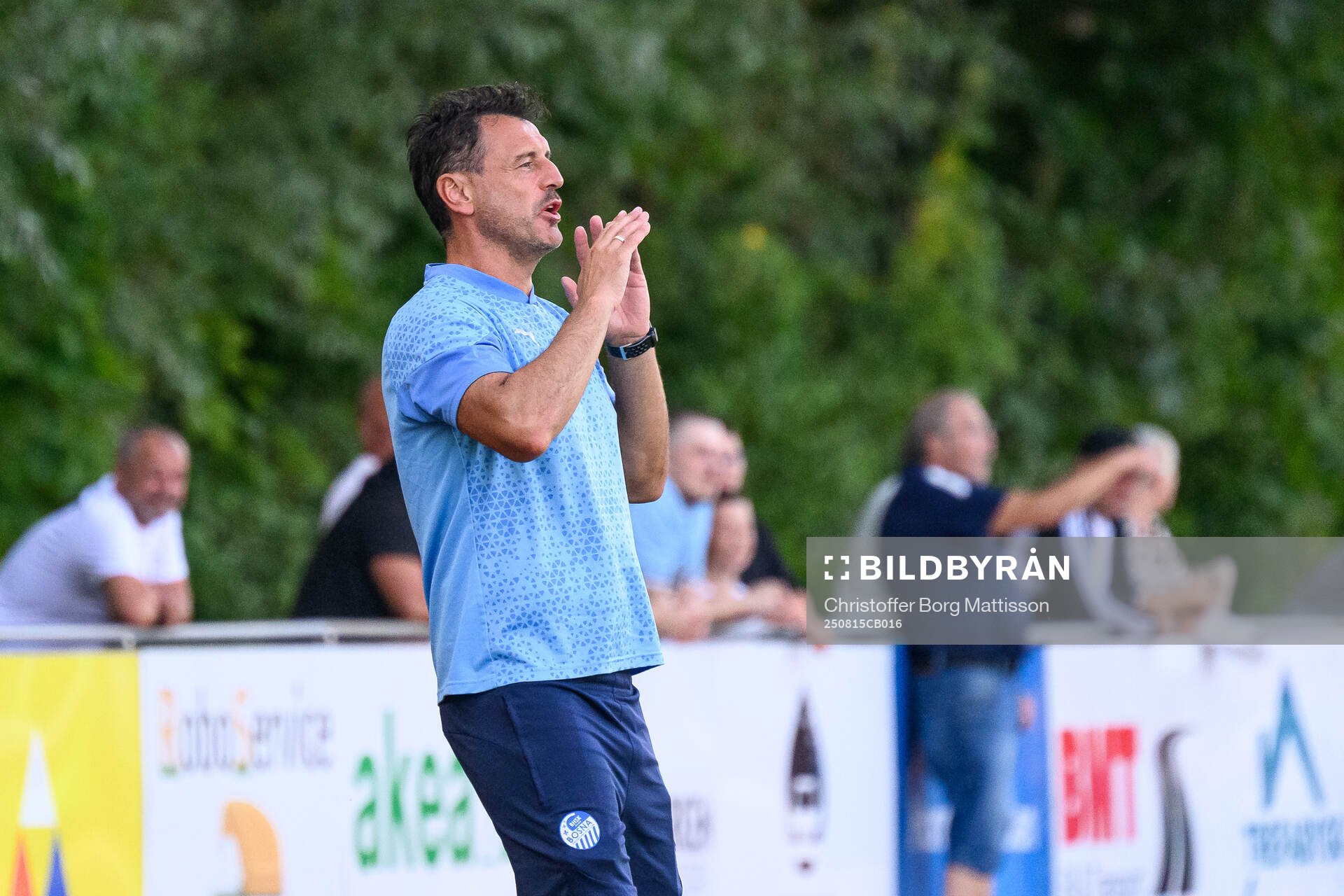 Bosnien Hercegovinas SKs tränare Ersan Mujevic