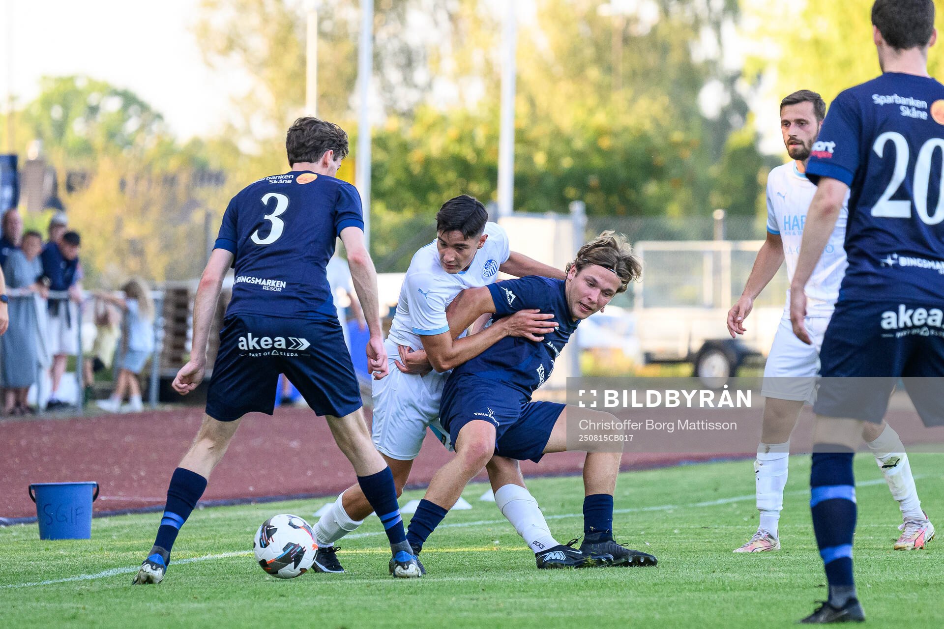 Spelare från Staffanstorp United och Bosnien Hercegovinas