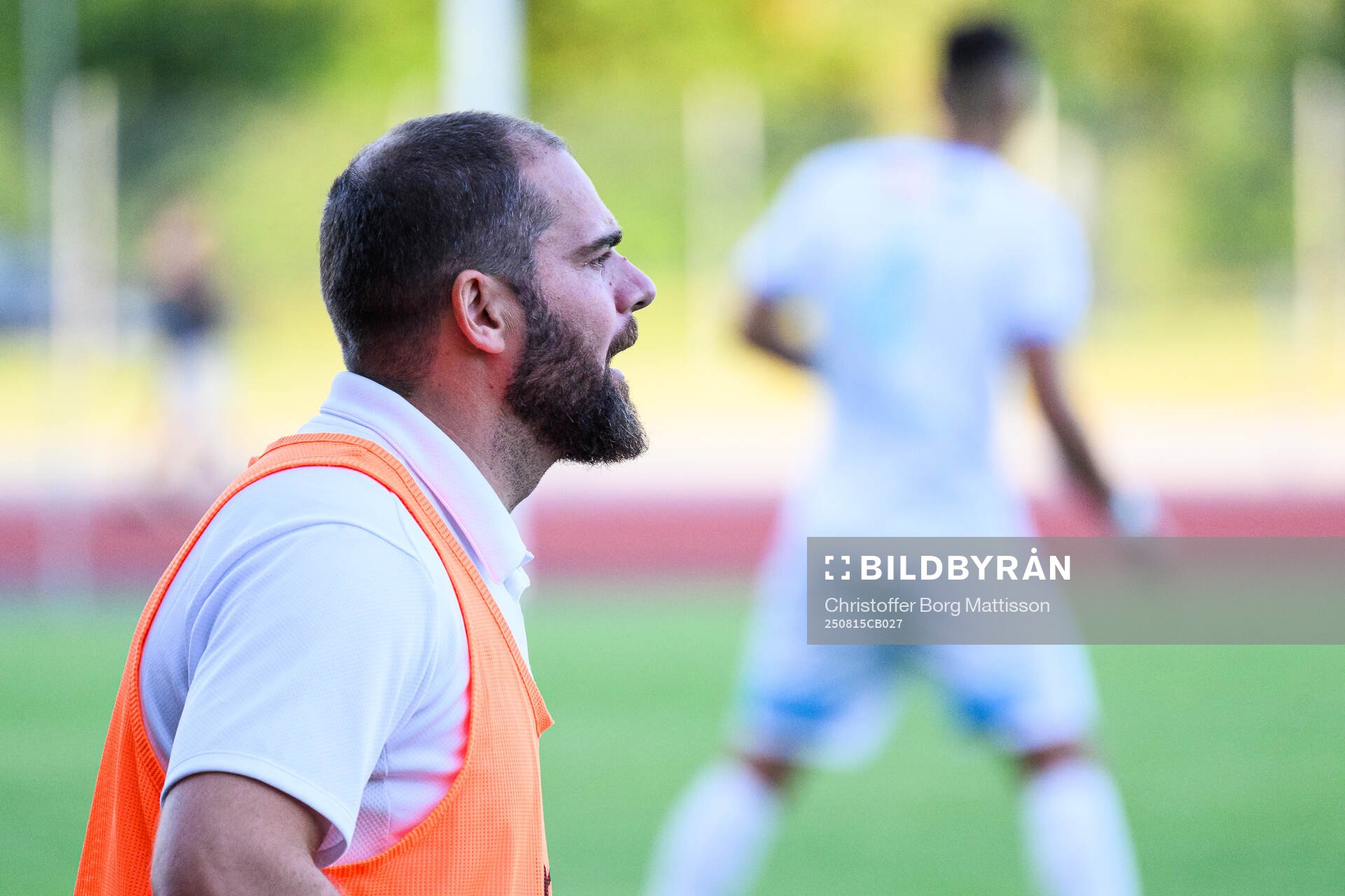 Staffanstorp Uniteds tränare Haris Saranovic