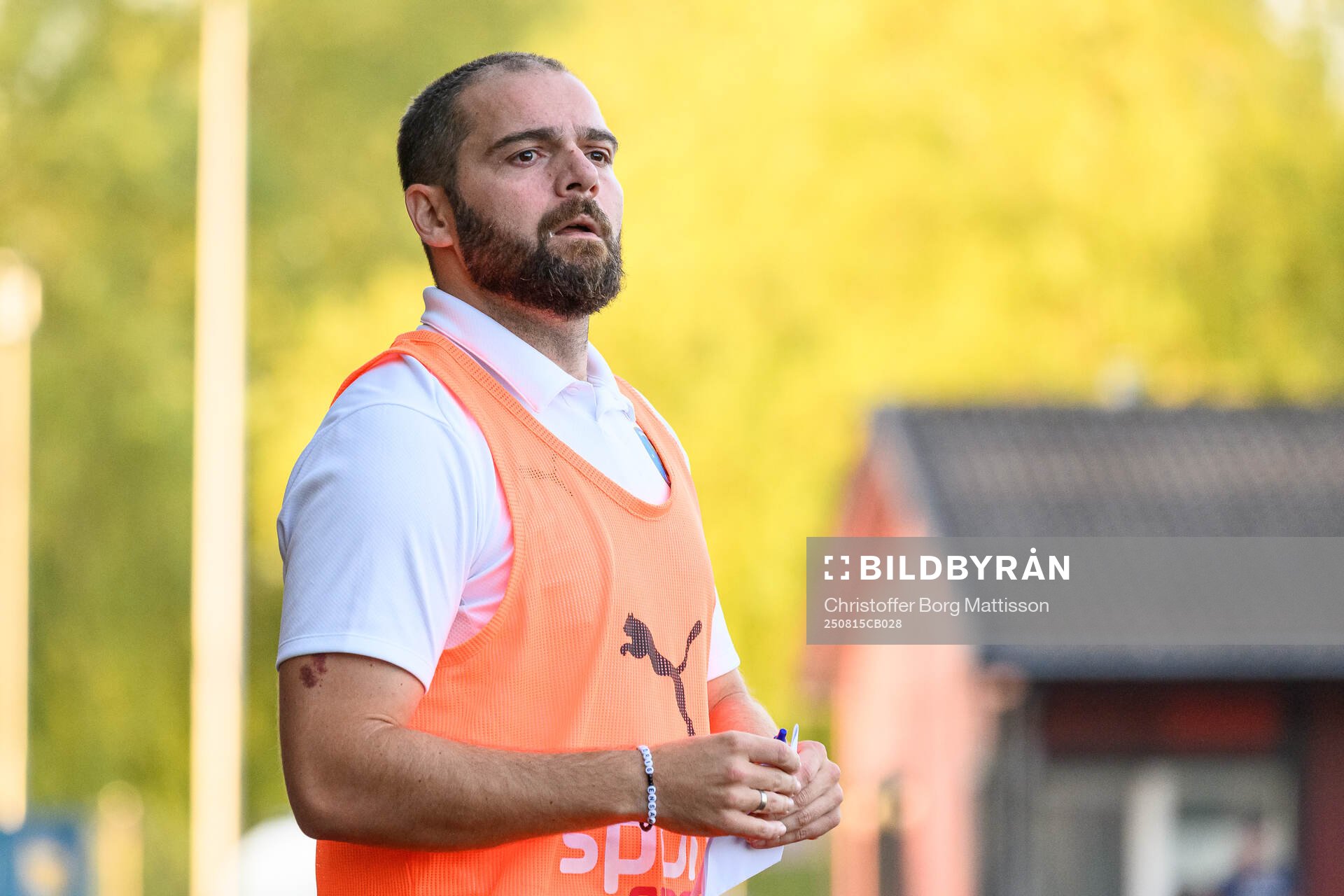 Staffanstorp Uniteds tränare Haris Saranovic
