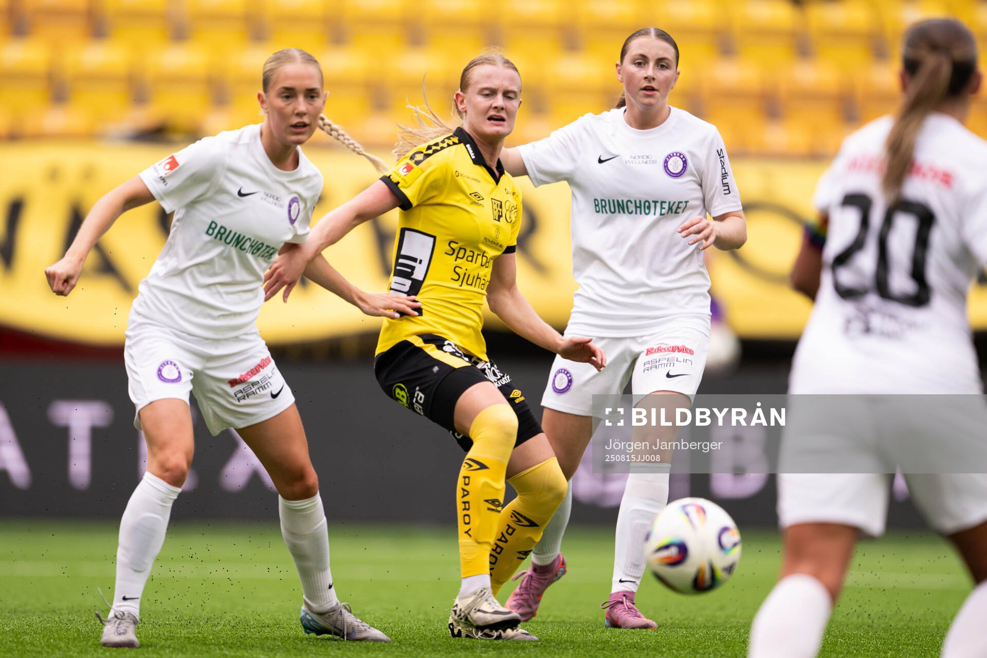 Jitexs Hanna Comnell och Elfsborgs Hanna Jiozon