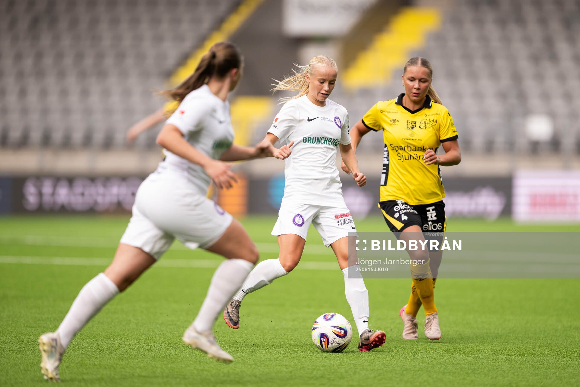 Jitexs Ida Kjellman och Elfsborgs Alice Broman